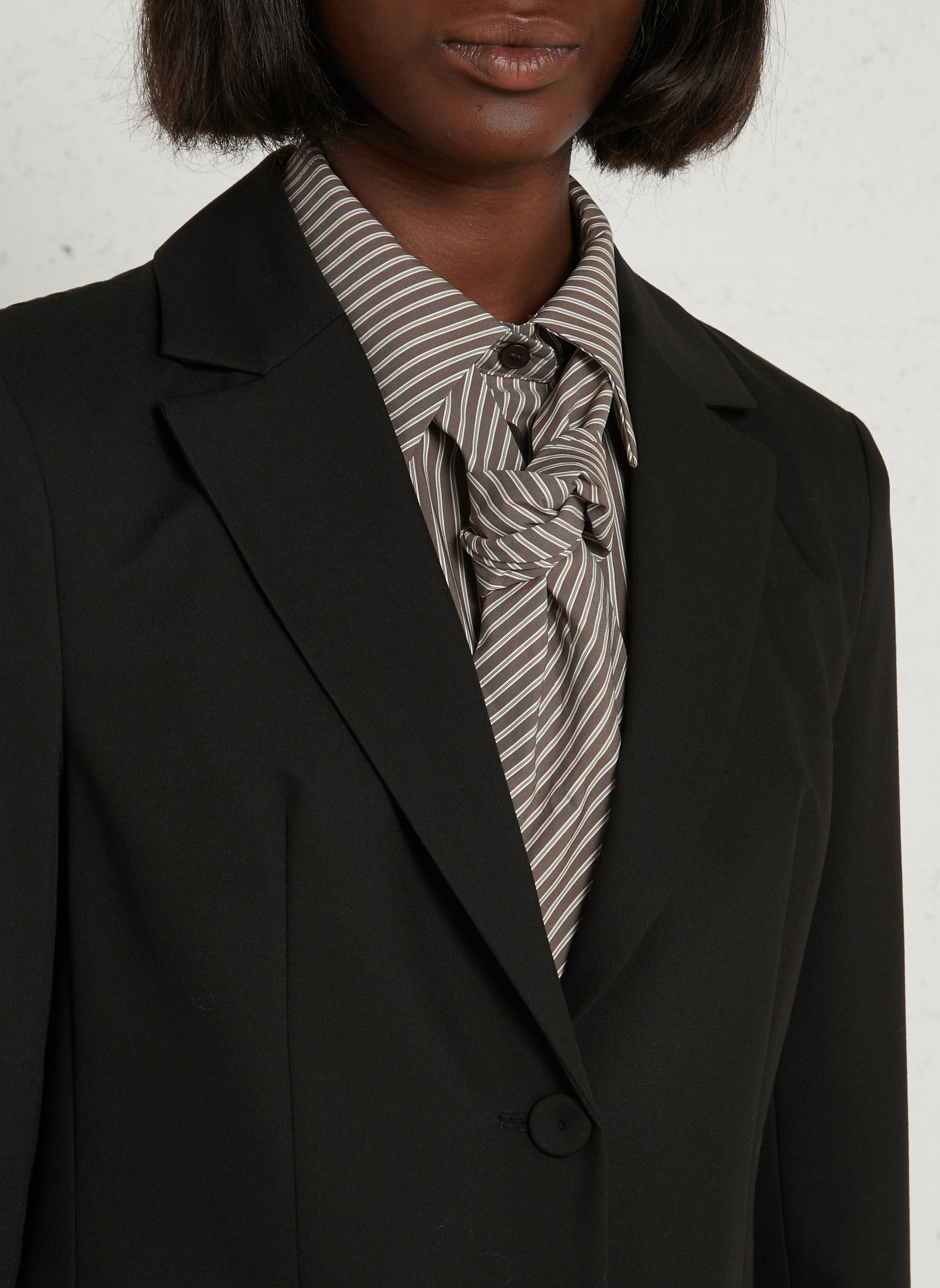 Fitted blazer jacket IMPERIAL Black