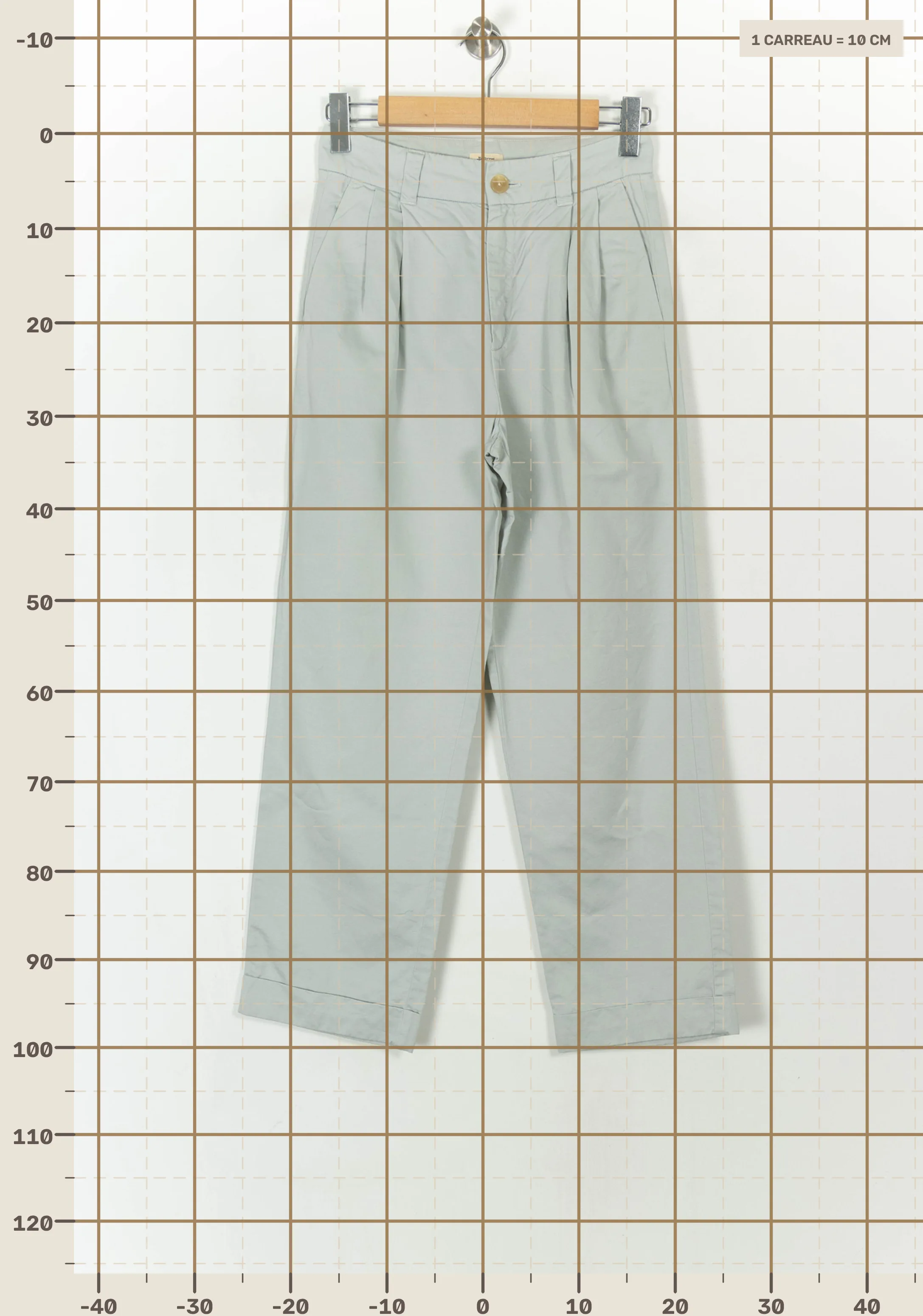 Pants BELLEROSE - Seconde Main Blue