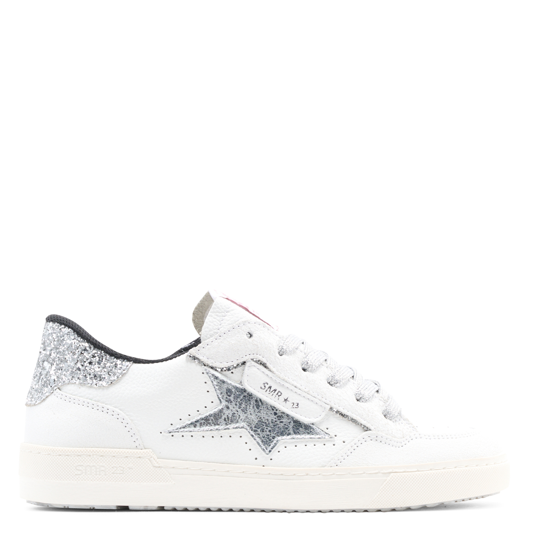 Lage sneakers met vetersluiting SEMERDJIAN - SMR Wit