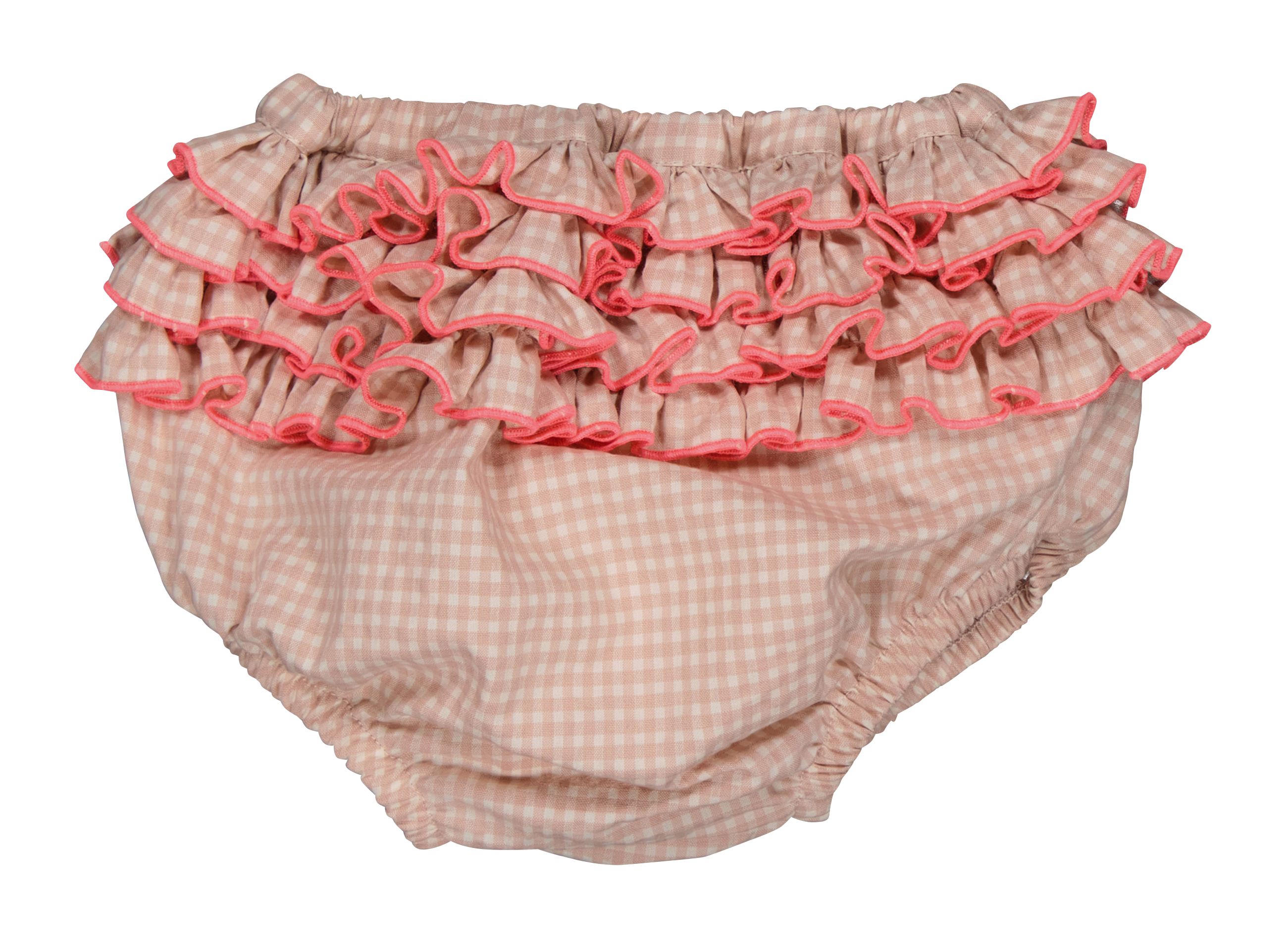 Bloomer vichy en coton mélangé  PETITE LUCETTE Rose