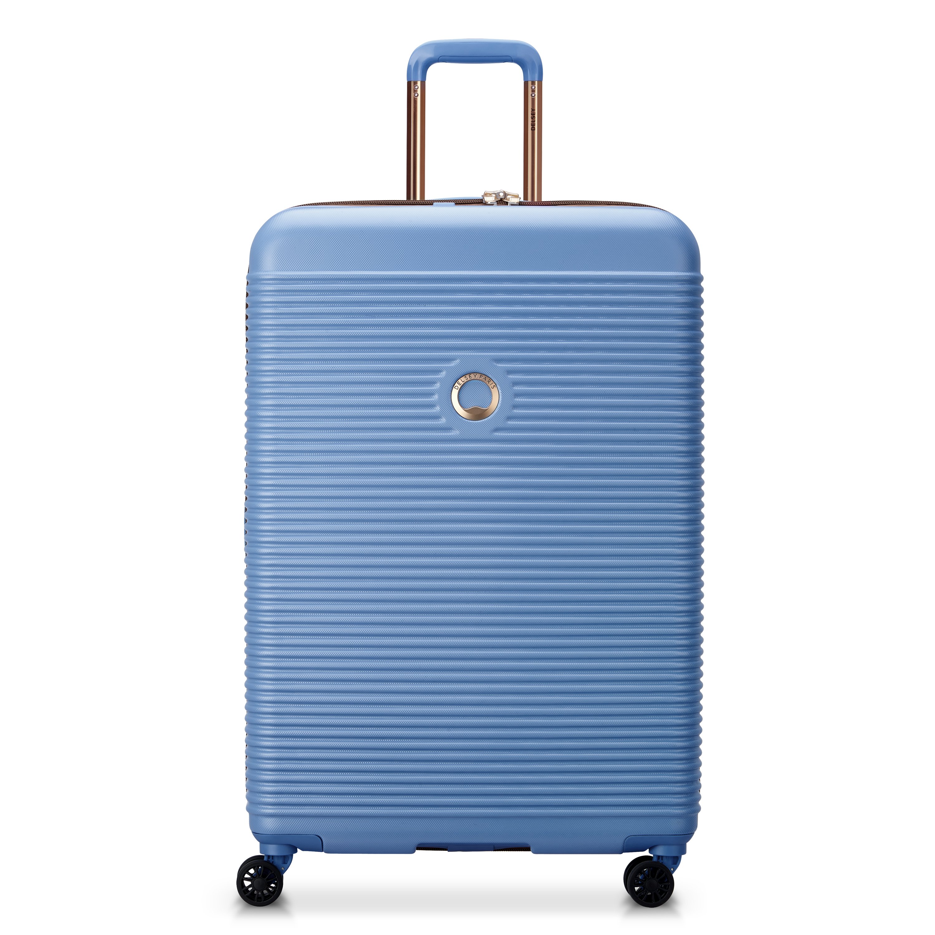 Rigid hold suitcase DELSEY PARIS Blue