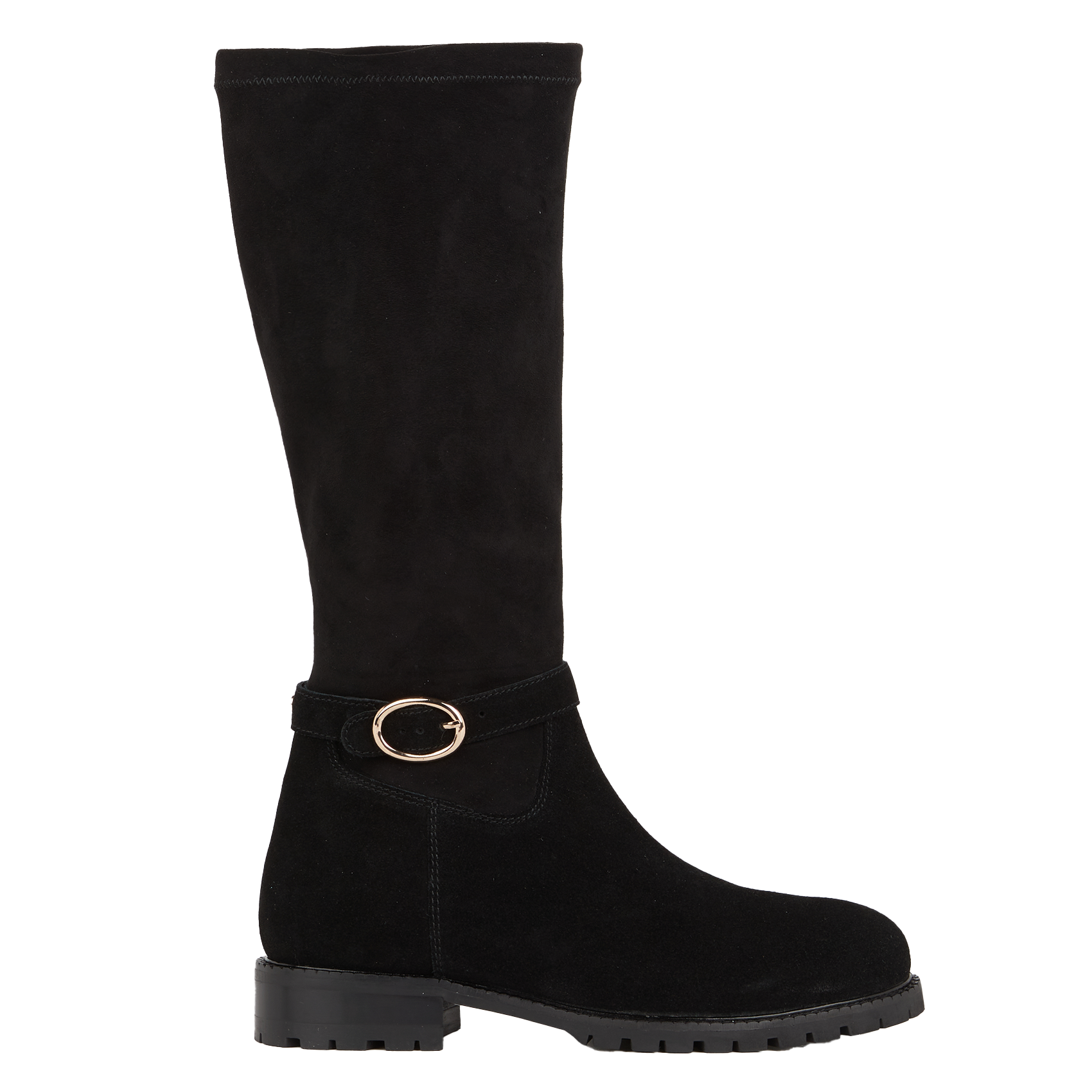 Suede boots COSMOPARIS Black