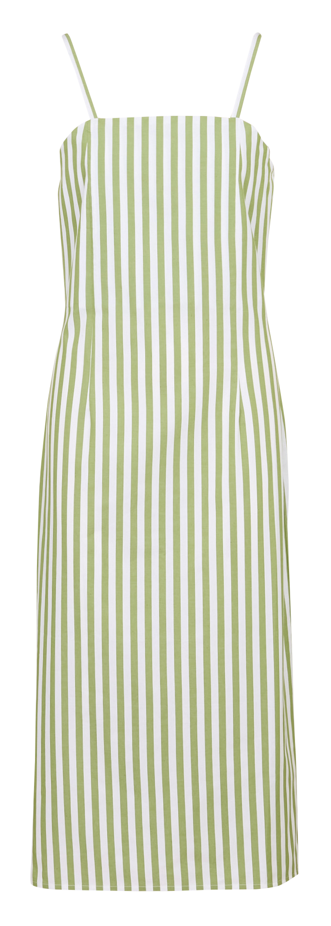 Robe midi en coton recyclé RITA ROW Vert