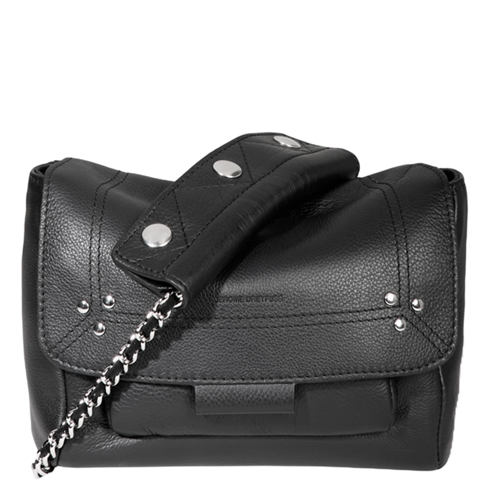 Delfina leather bag JEROME DREYFUSS Black