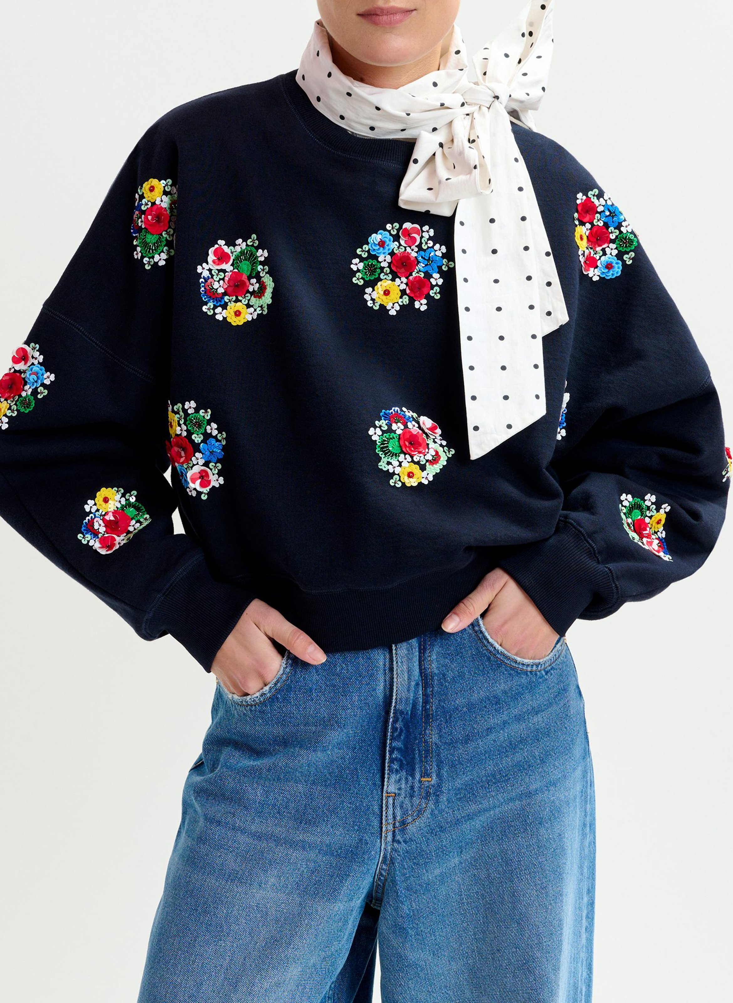 Sweat col rond en coton ESSENTIEL ANTWERP