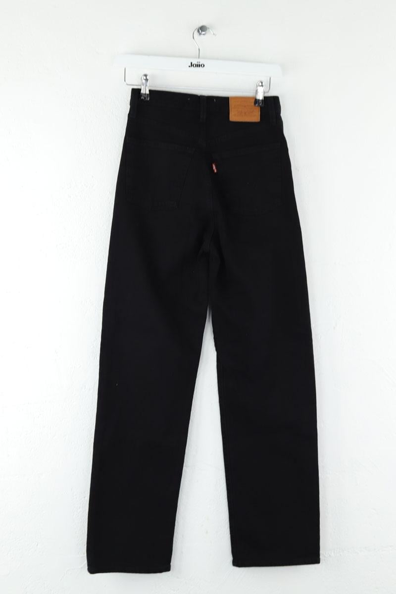 Cotton skinny jeans LEVI'S - Seconde main Black