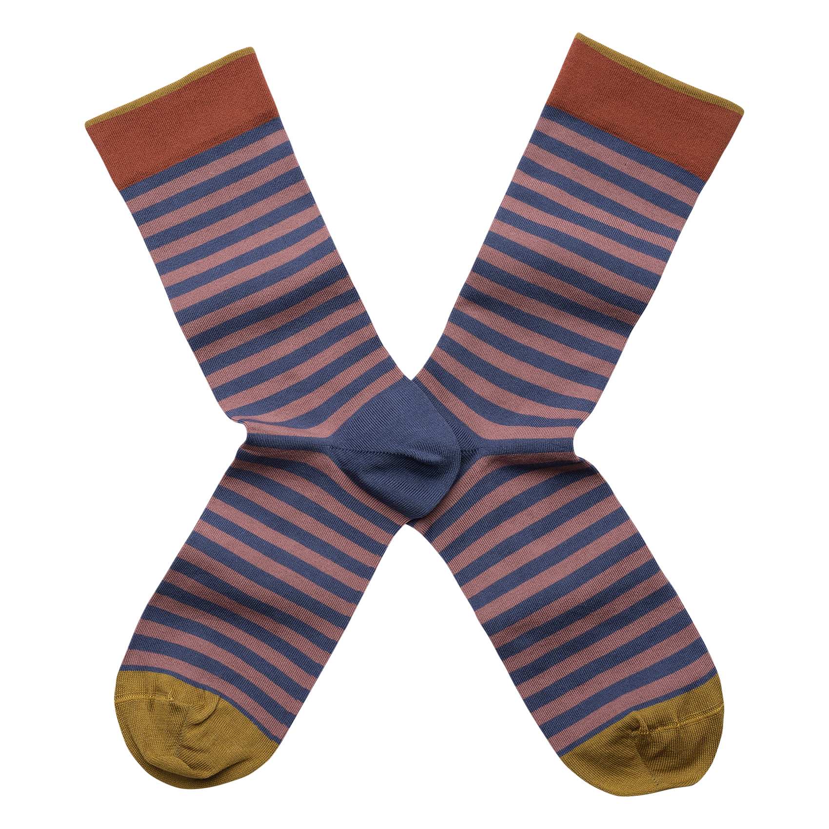 Chaussettes en coton mélangé rayé BONNE MAISON Multicolore