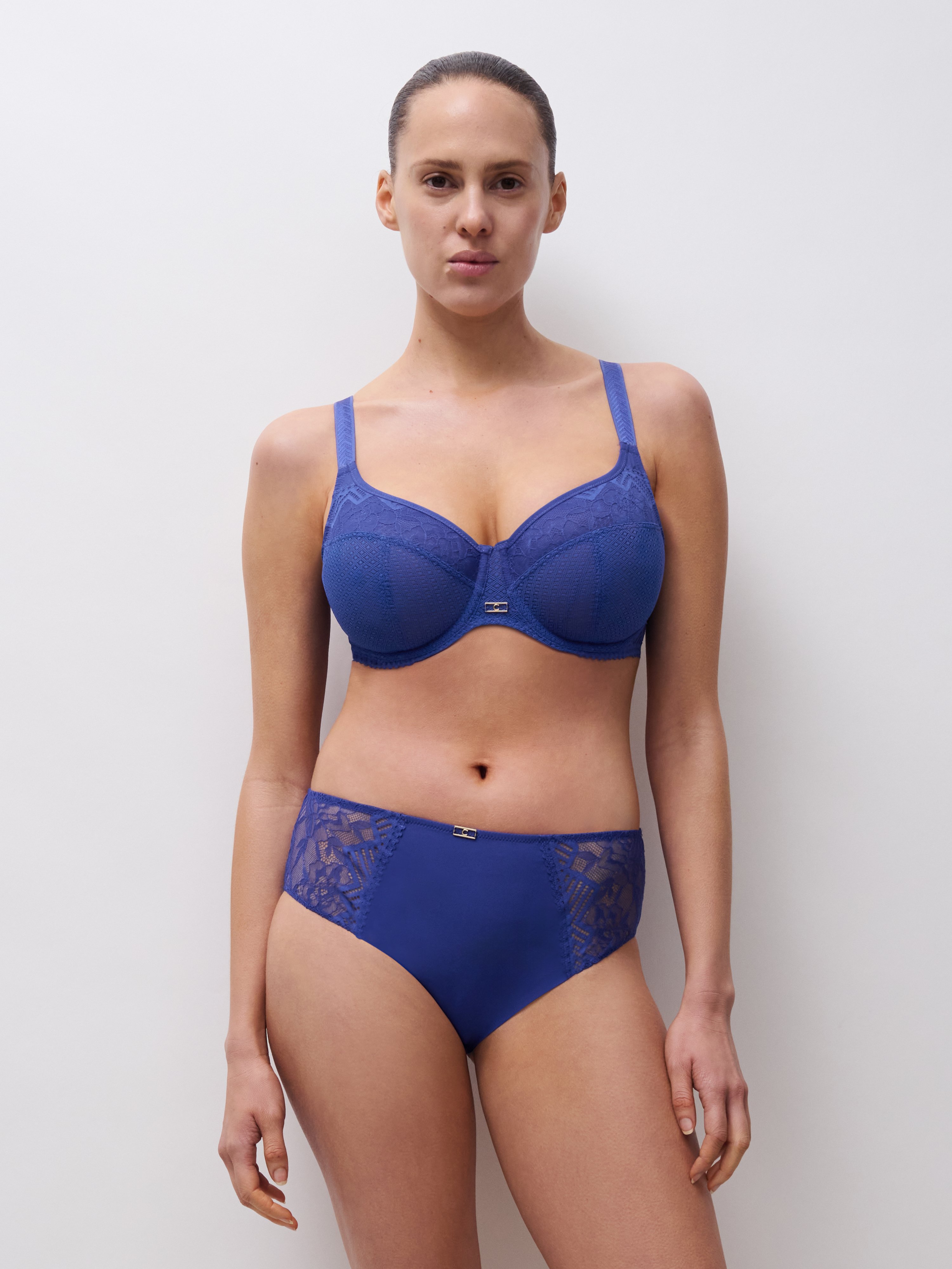 Full-cup bra CHANTELLE Blue