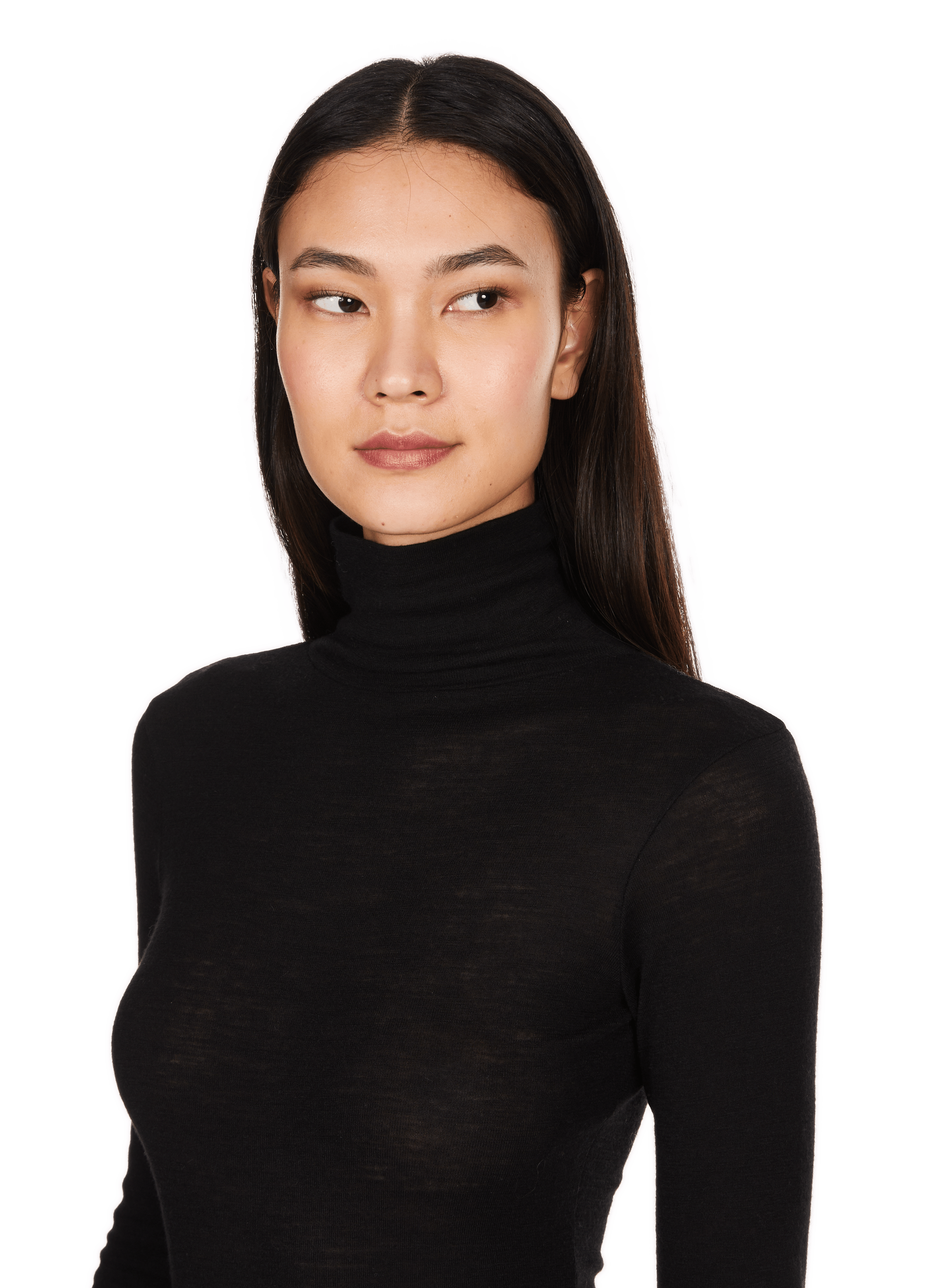 Sous-pull col roulé en laine SAISON 1865 Vert