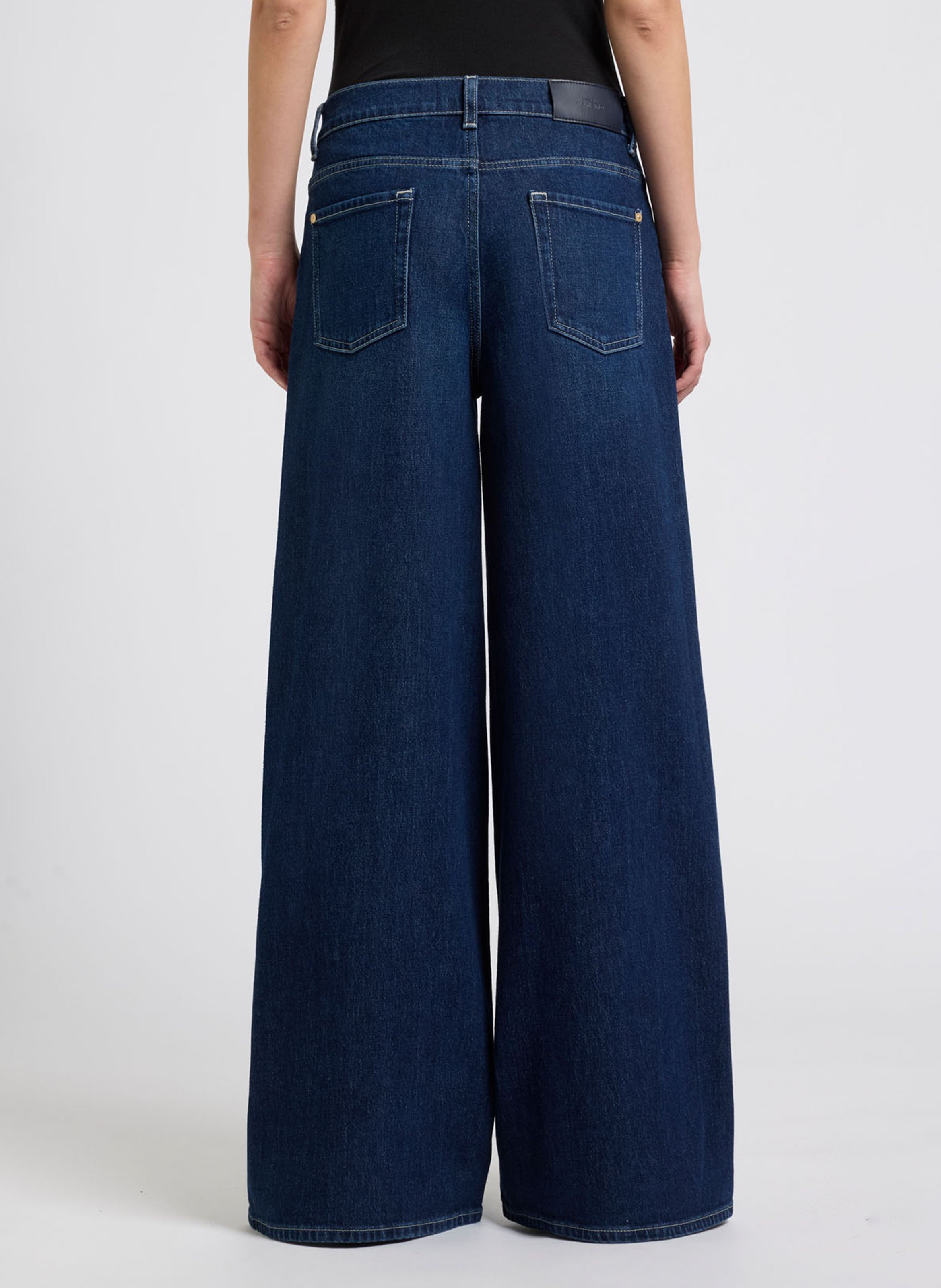 Cotton-blend chinos 7 FOR ALL MANKIND Blue