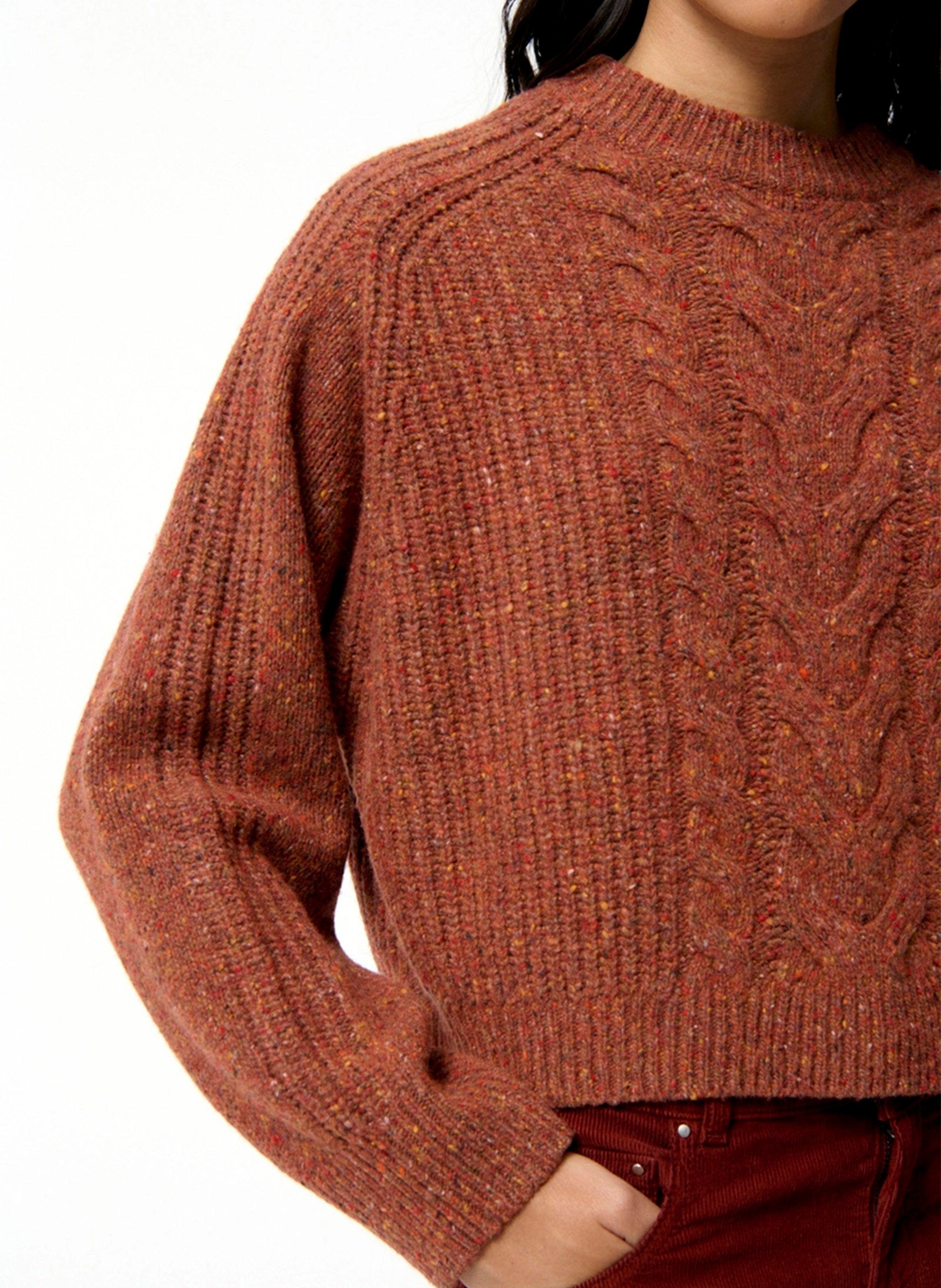Alpaca wool sweater VANESSA BRUNO Red