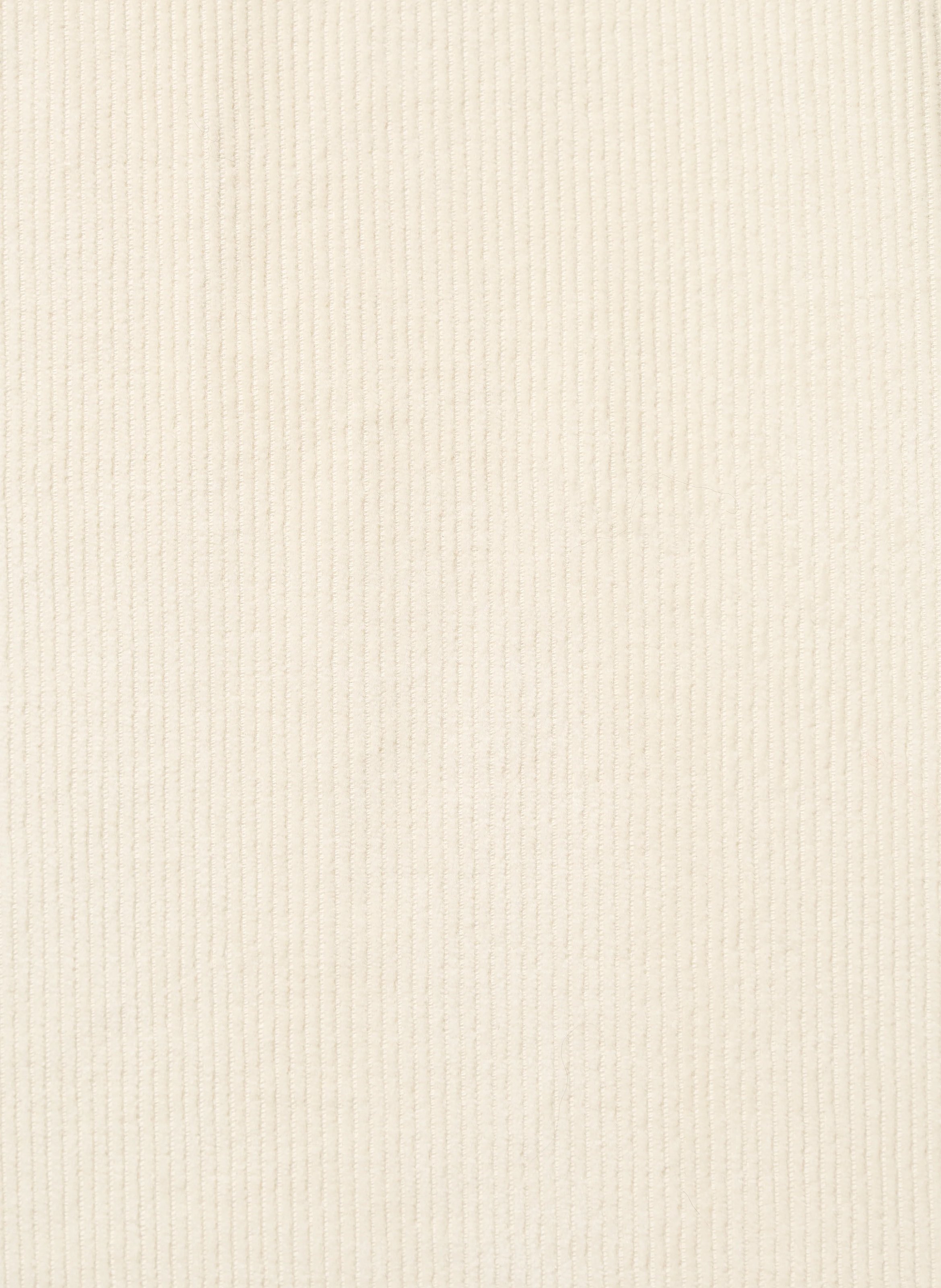 Veste droite col classique en coton mélangé HUMILITY Blanc