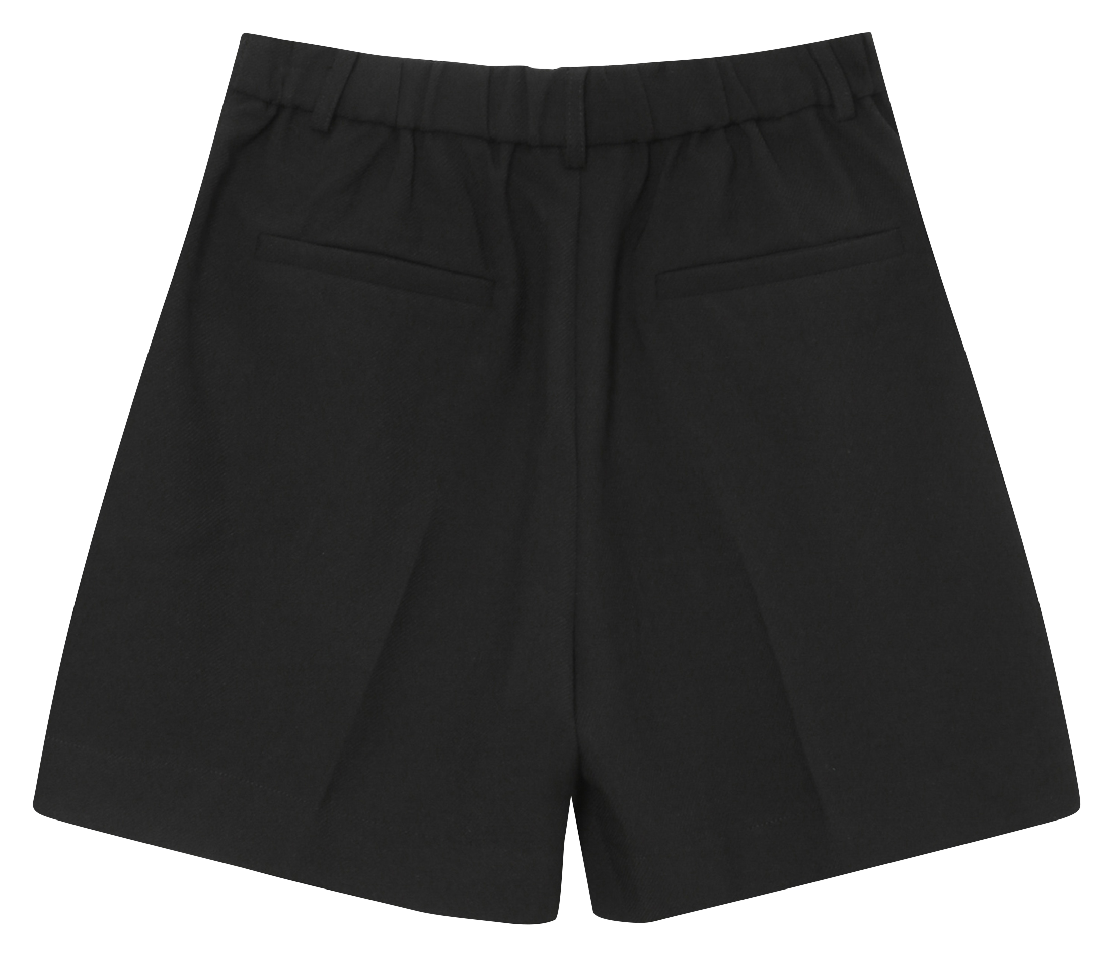 Short taille mi-haute droit uni GRACE ET MILA Noir