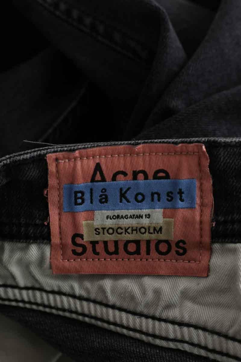 - Straight-leg jeans
- 5 pockets
- Straight cut
- Faded effect ACNE STUDIOS - Seconde Main Black