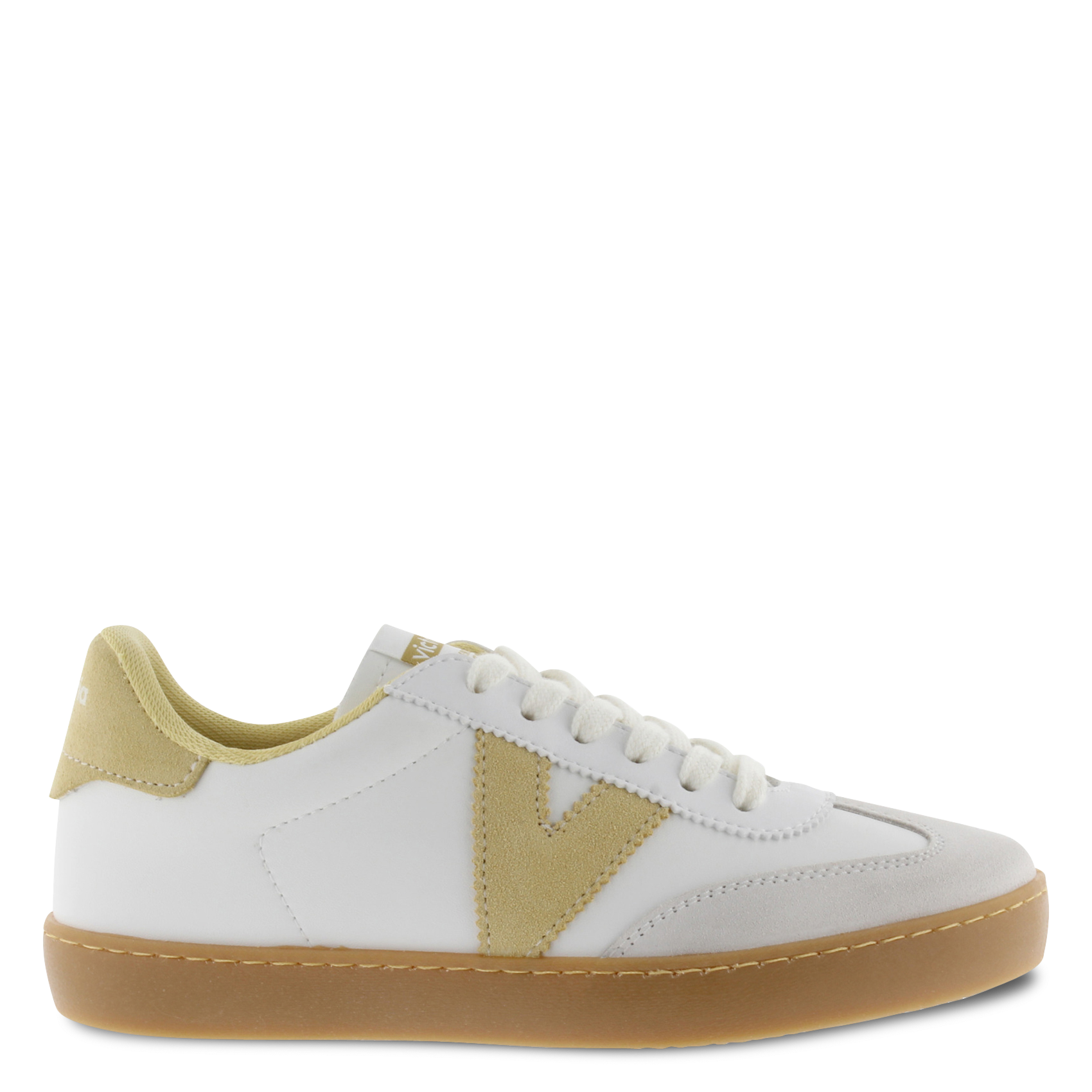 Baskets basses en cuir VICTORIA