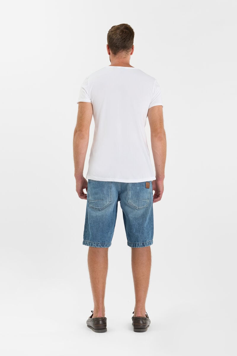 Denim Bermuda Shorts LE TEMPS DES CERISES Blue