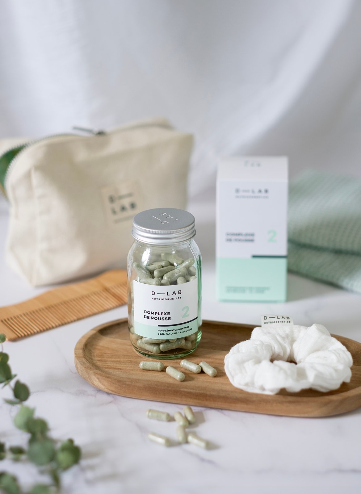 Haargroei-stimulerend complex - 3 maanden D-LAB NUTRICOSMETICS No color