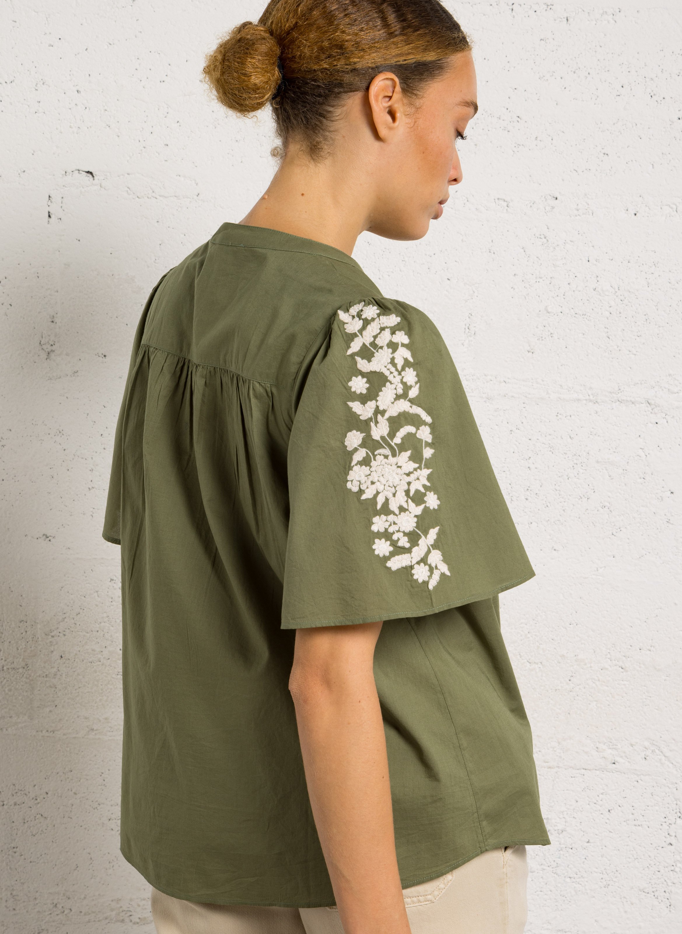 Baumwoll-Top SUD EXPRESS Grun