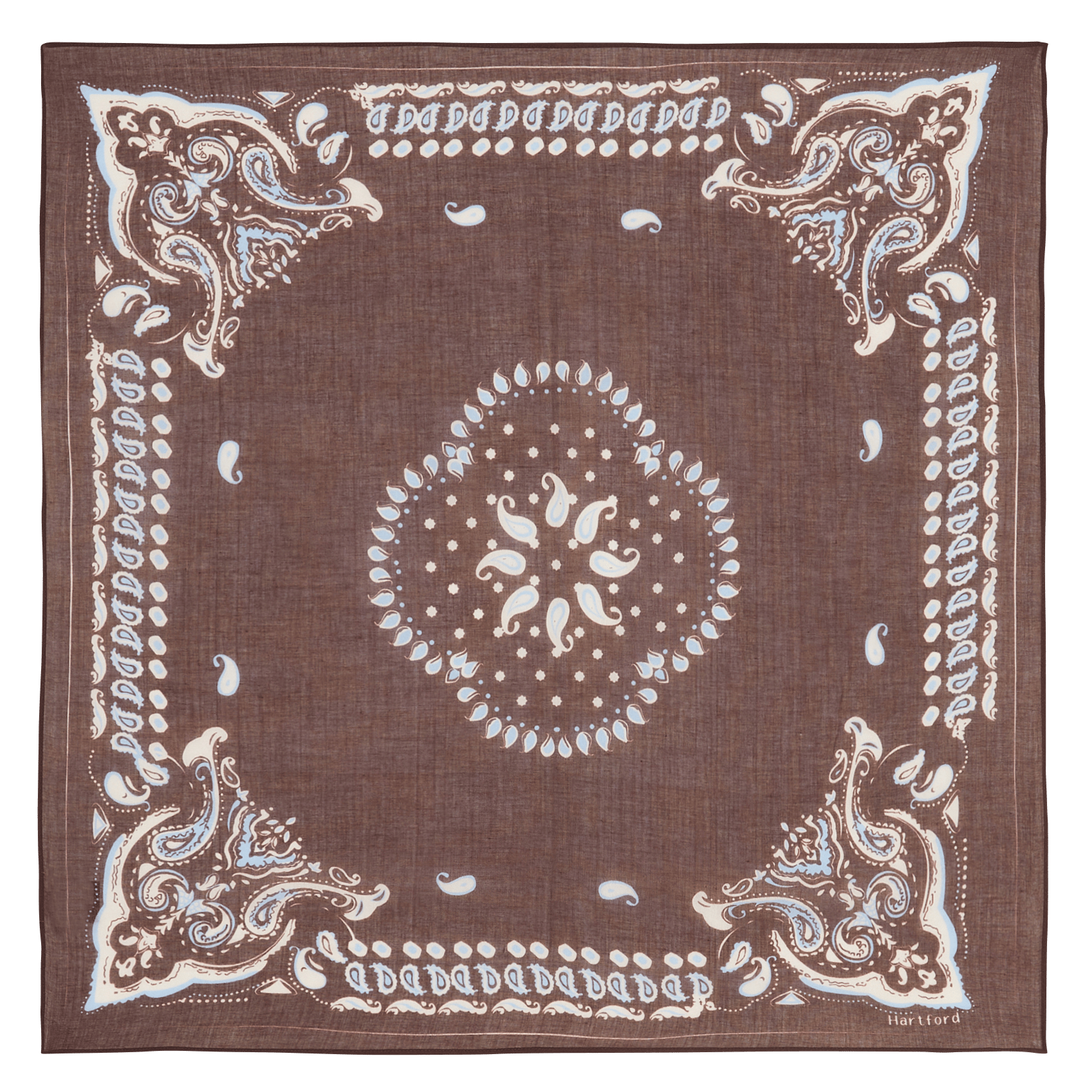Katoenen foulard met print HARTFORD