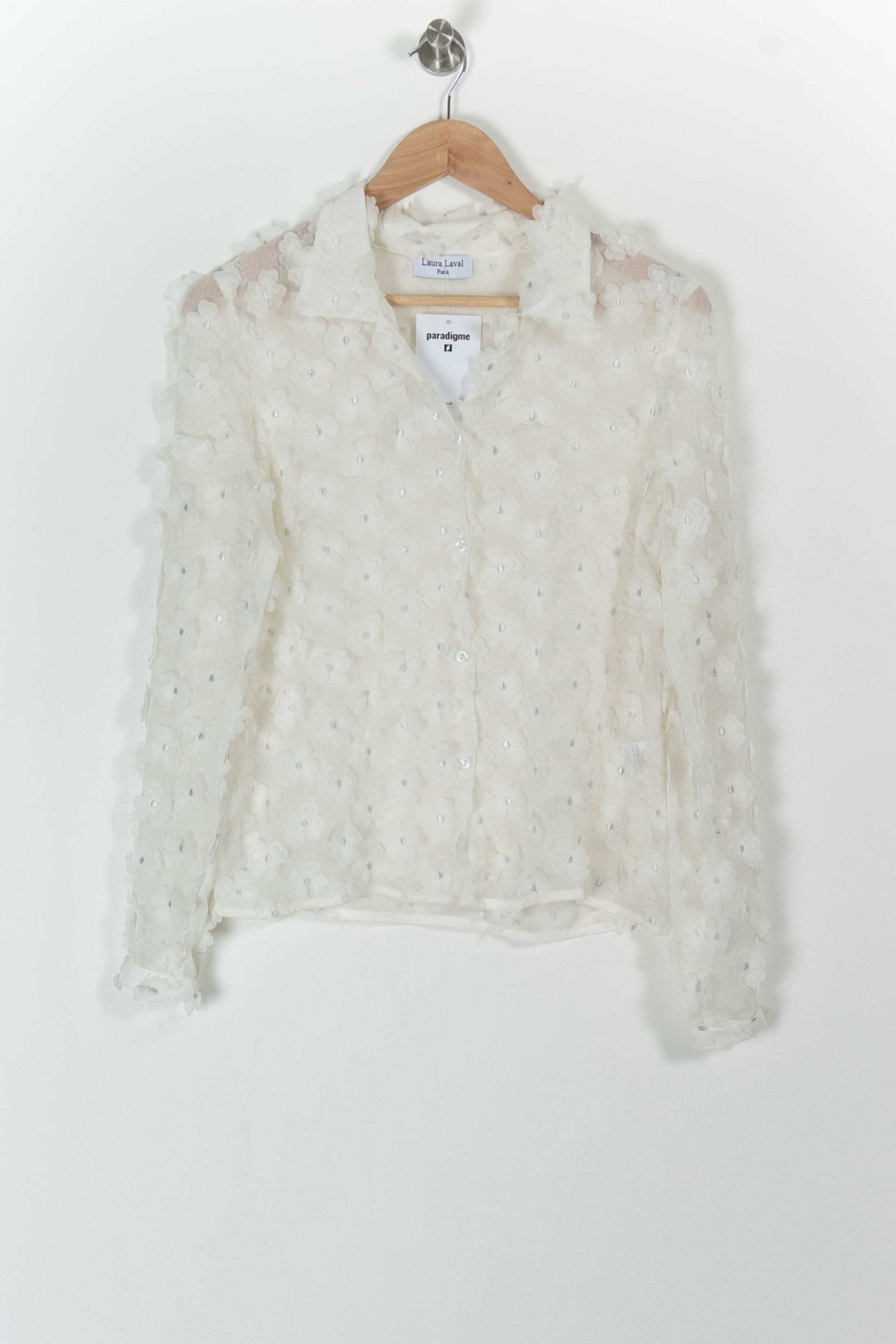 Blouse Laura Laval - Seconde Main White