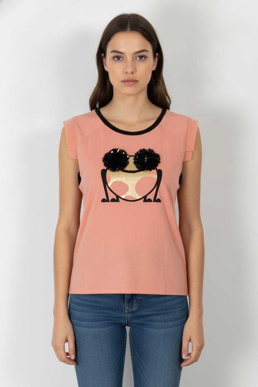 Top & tank top LIU JO - SECONDE MAIN Orange
