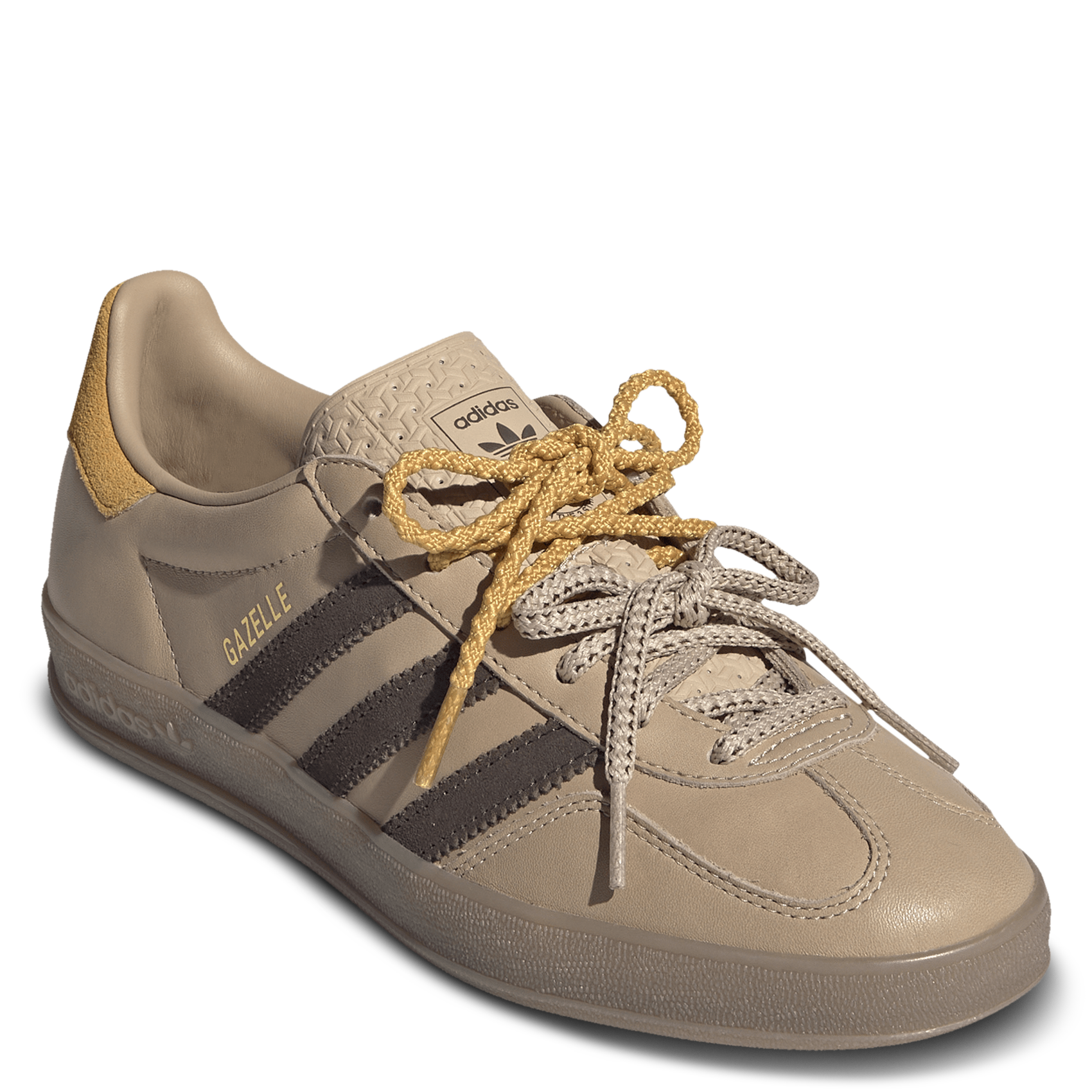 Low-top lace-up sneakers ADIDAS Beige