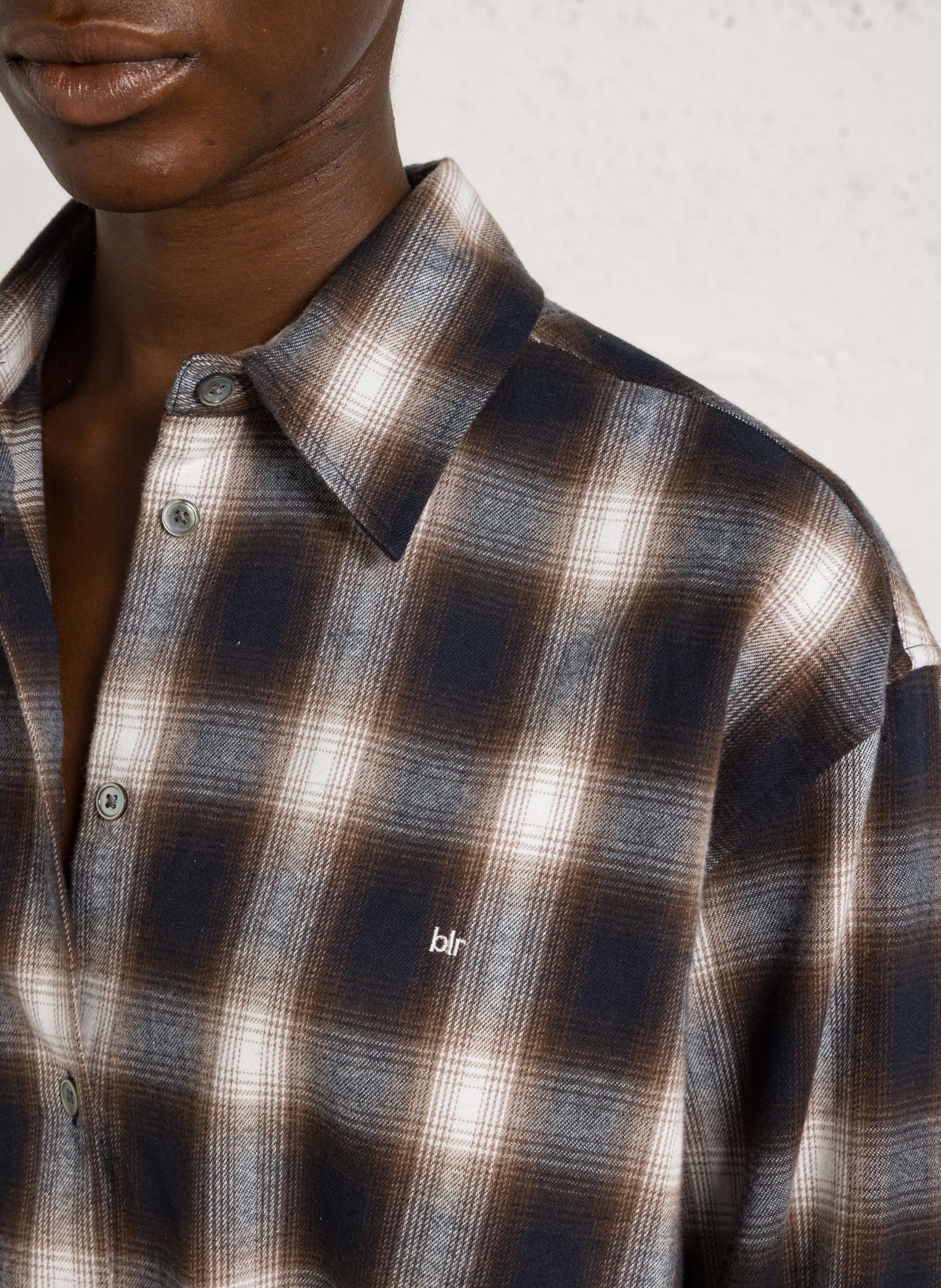 Katoenen oversized overhemd BELLEROSE Groen