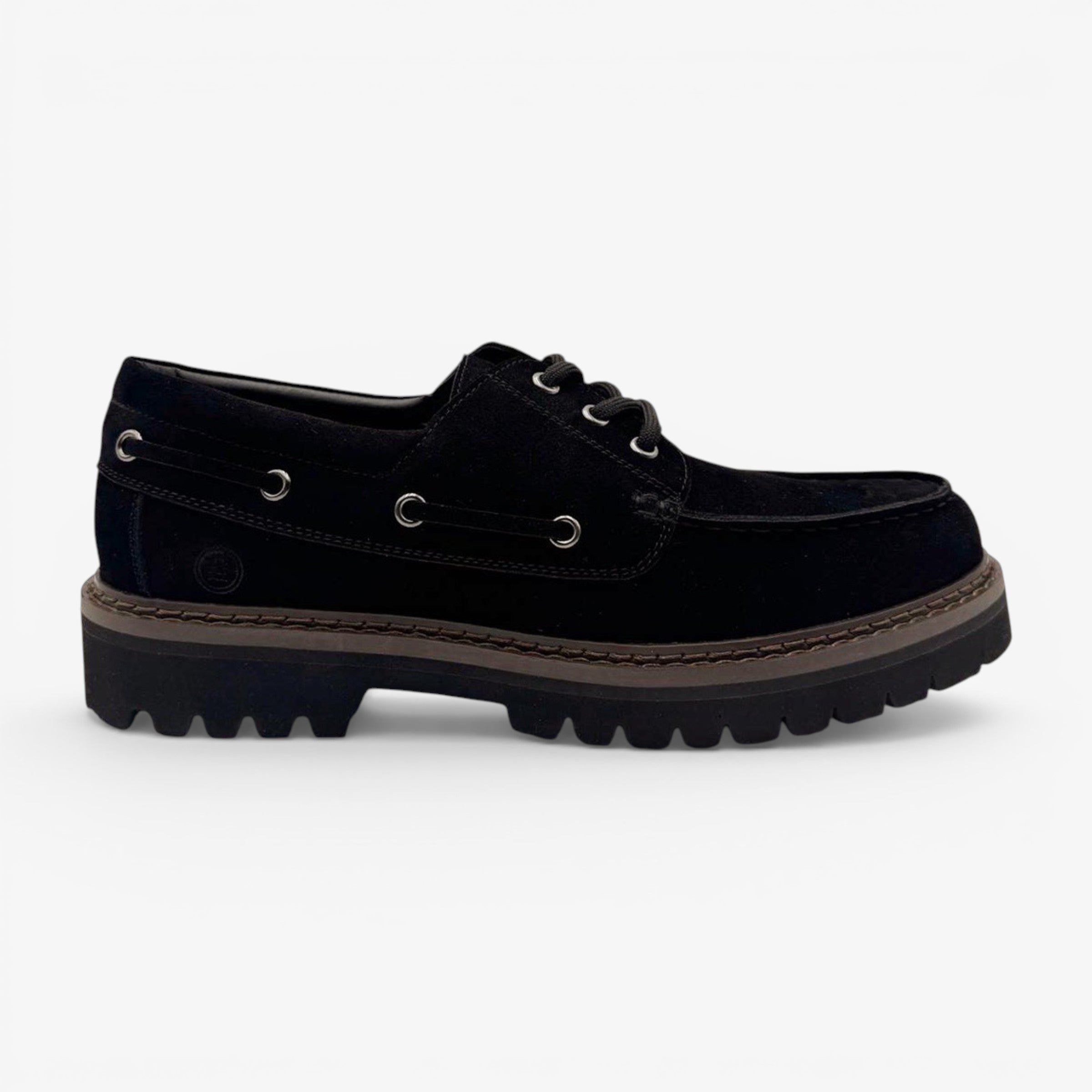 Black Wichita boat shoes SERGE BLANCO Black