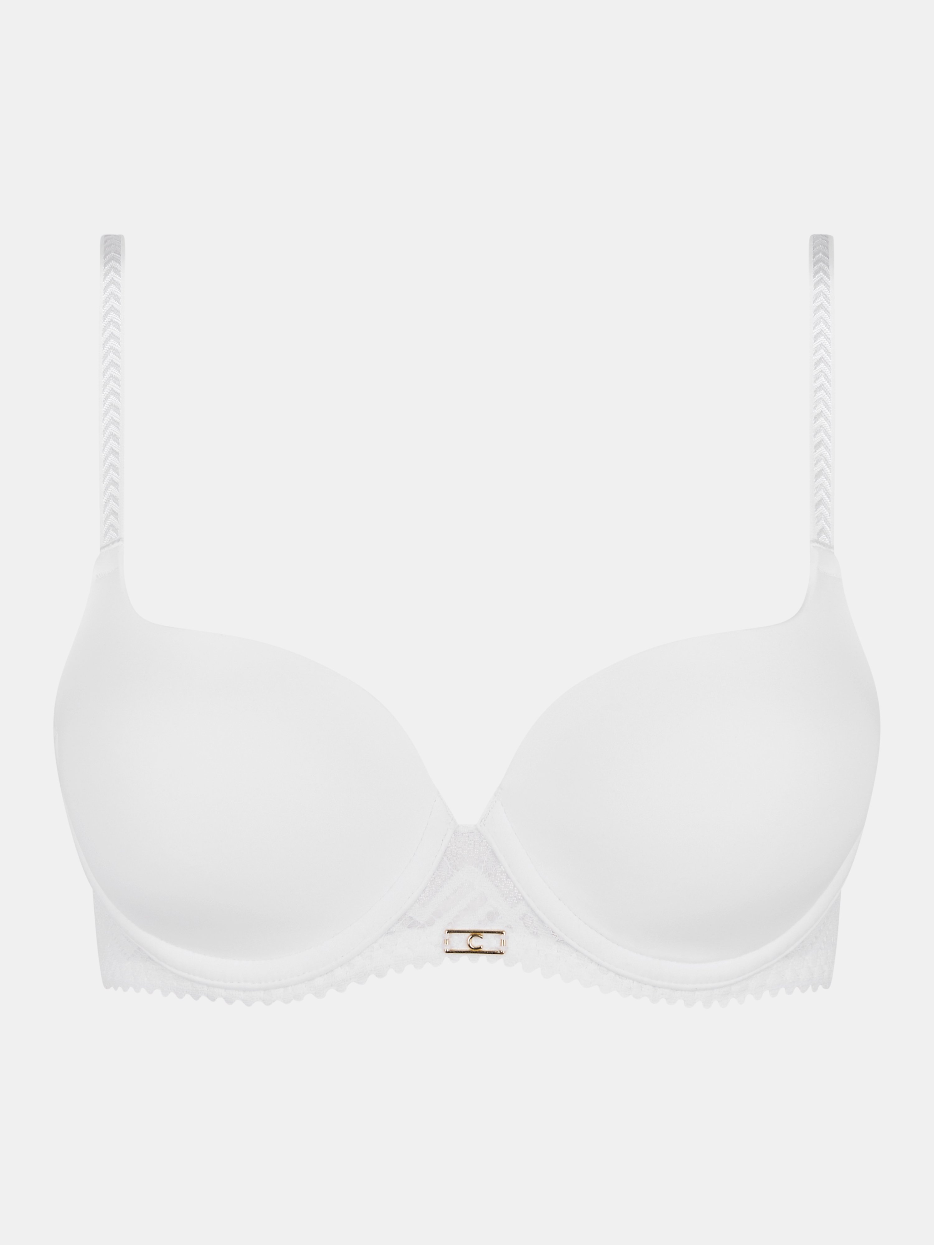 Full-cup bra CHANTELLE White