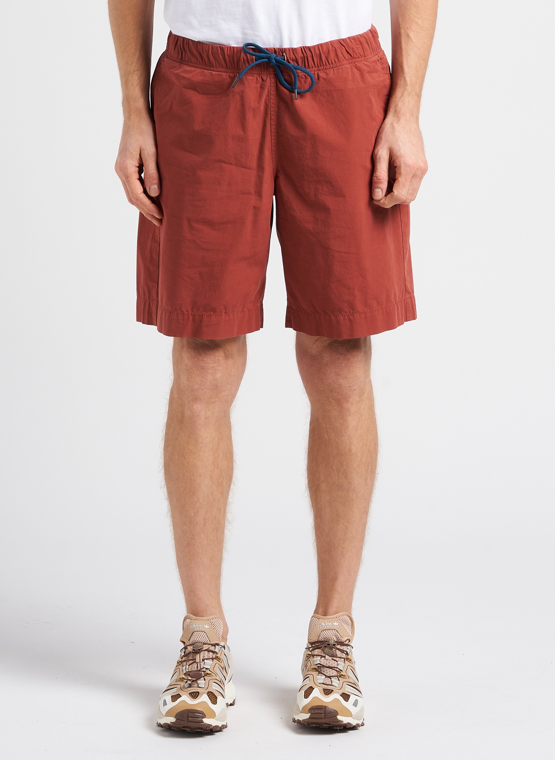 Short droit en coton PAUL SMITH Rouge