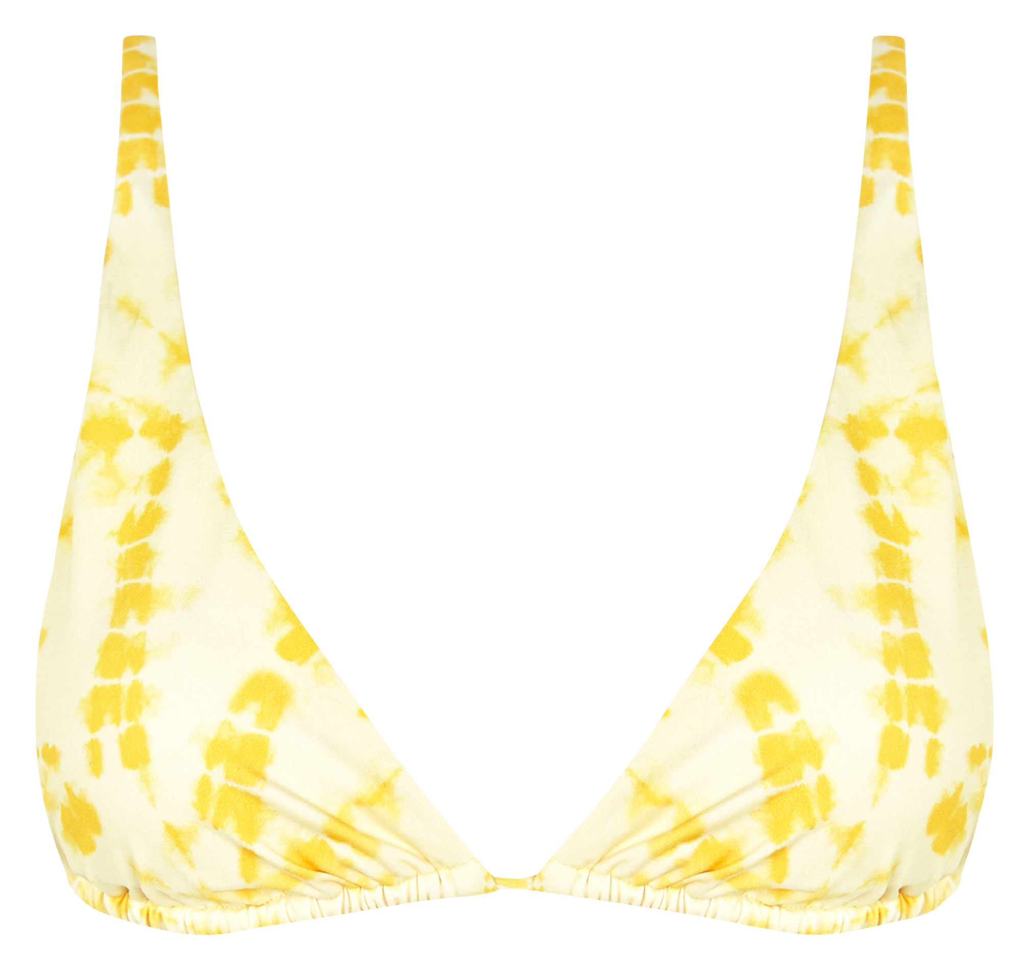 Haut de bikini imprimé  ROBIN COLLECTION Jaune
