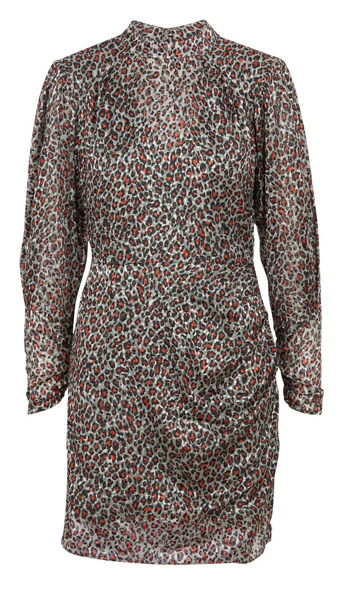 Fitted high-neck dress SCOTCH AND SODA Green