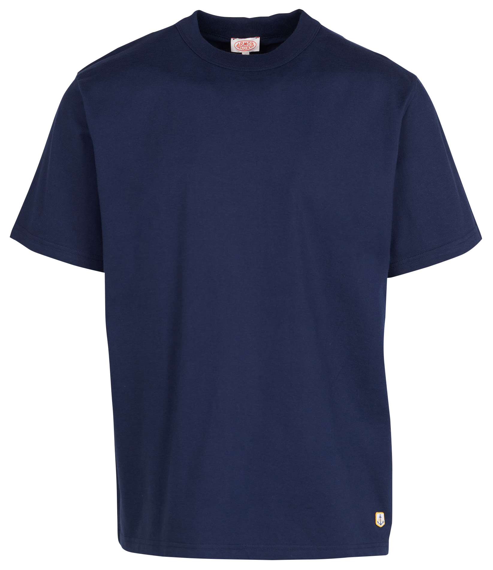 Tee-shirt droit ras du cou en coton bio ARMOR LUX Bleu