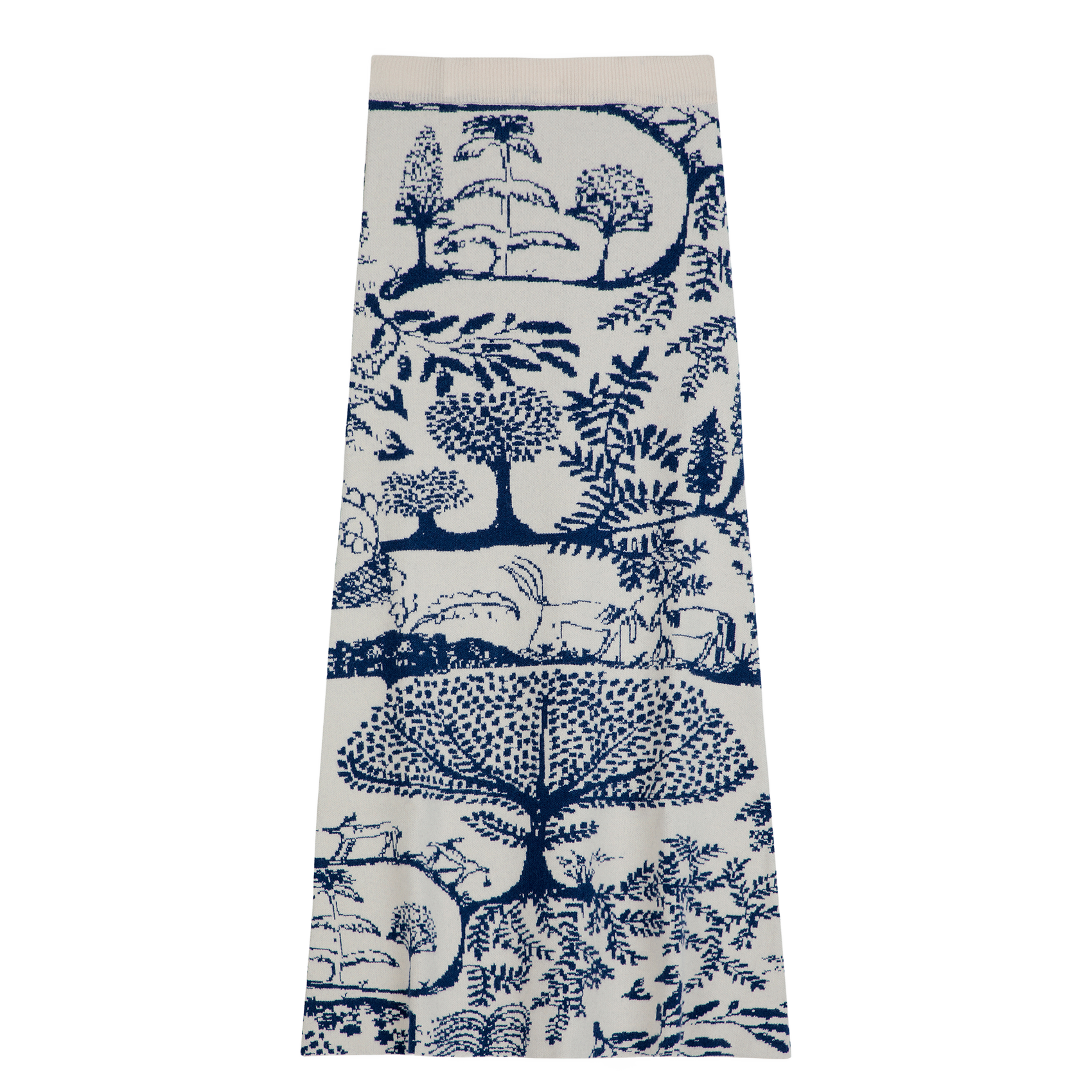 Halflange jurk met print BOBO CHOSES Wit