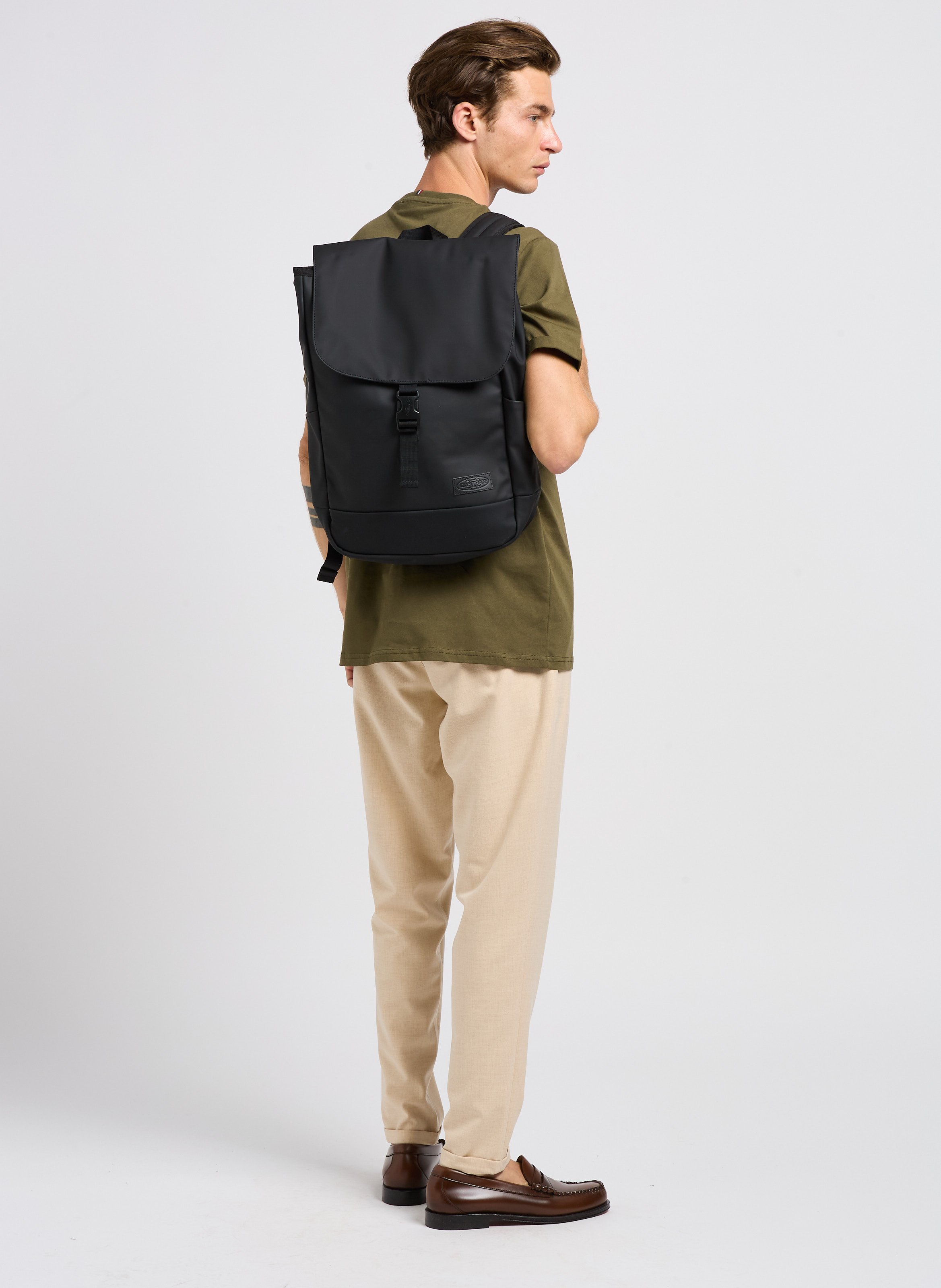 Rucksack mit Umschlag EASTPAK Schwarz