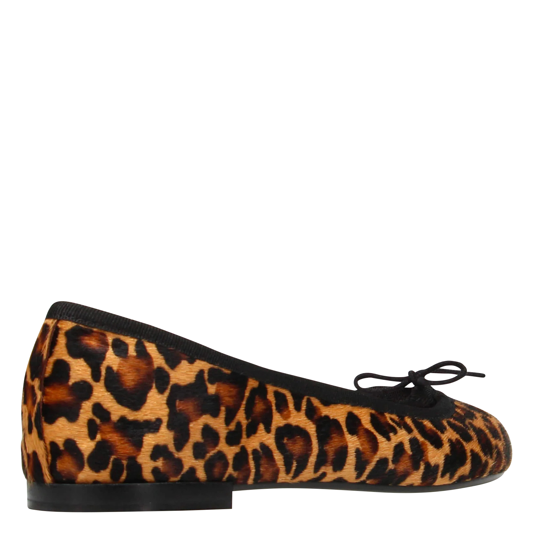 Ballerines à imprimé léopard REPETTO Marron