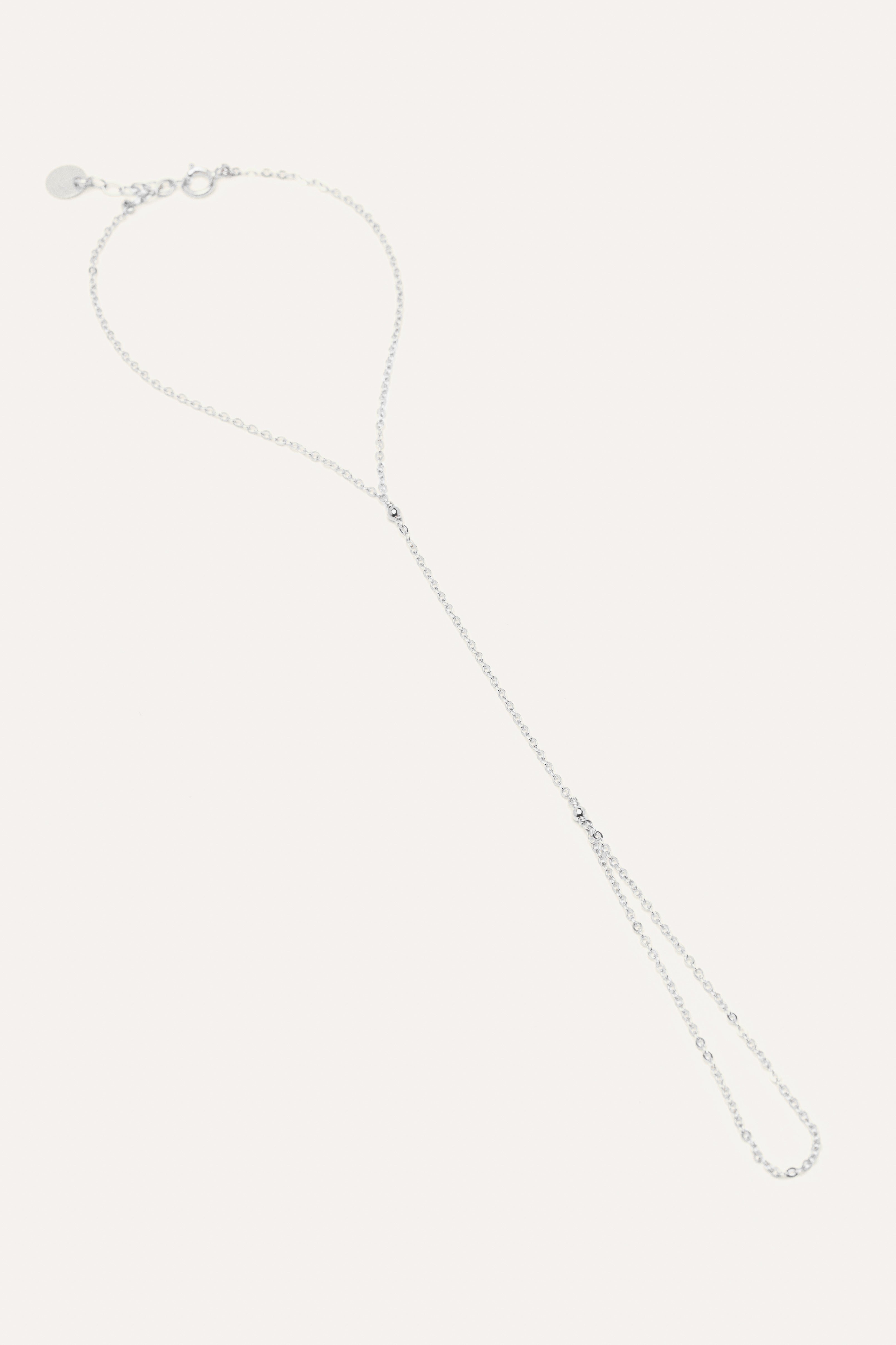 Silver chain hand jewel YAY Silver