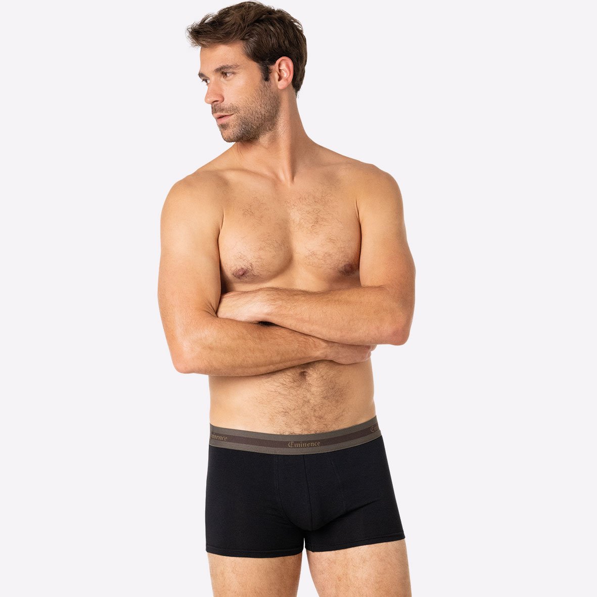 Set of 6 men's boxer shorts selection in organic cotton by Eminence EMINENCE Multicolored