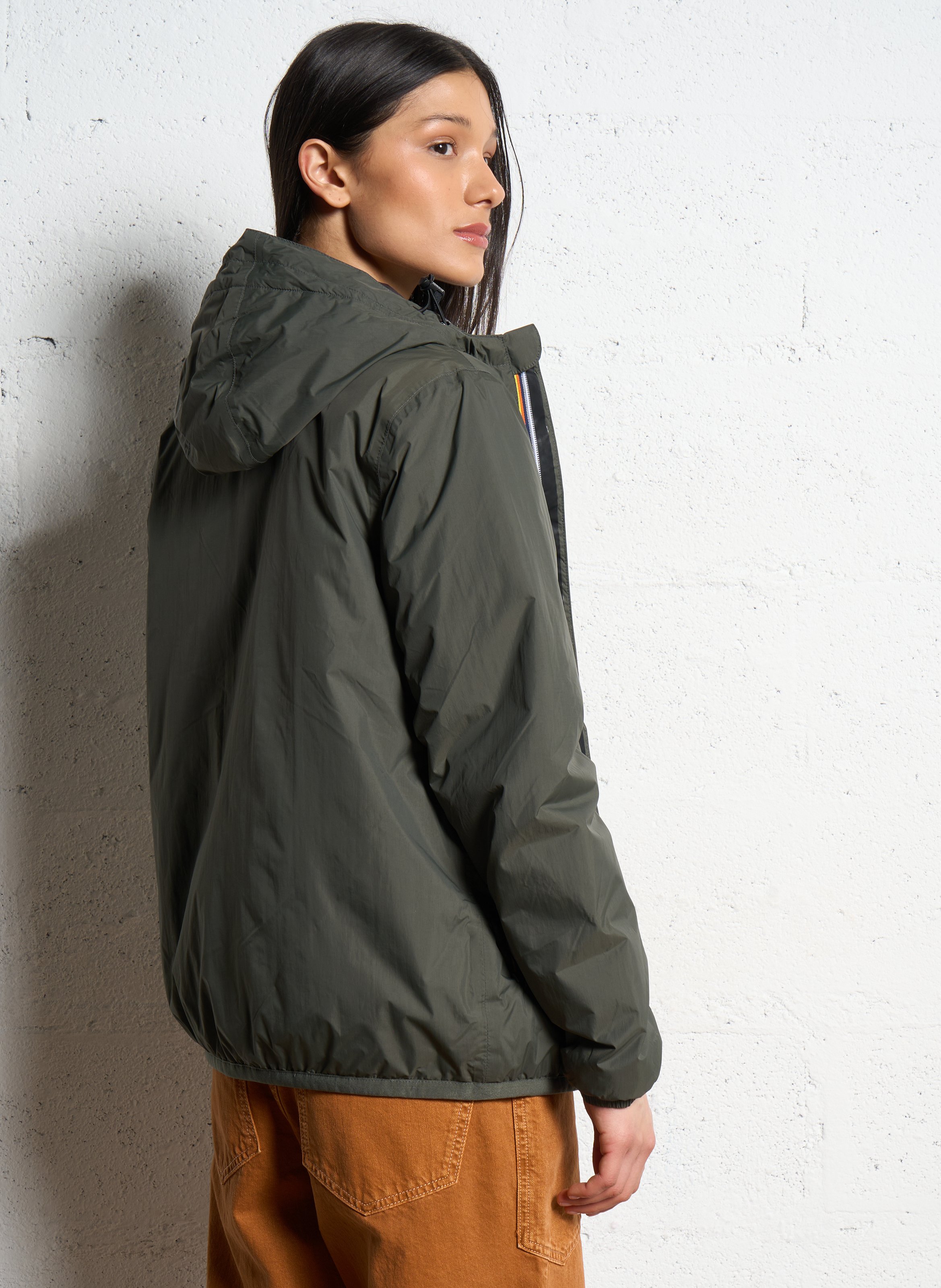 Windjacke mit Stehkragen K-WAY Grun