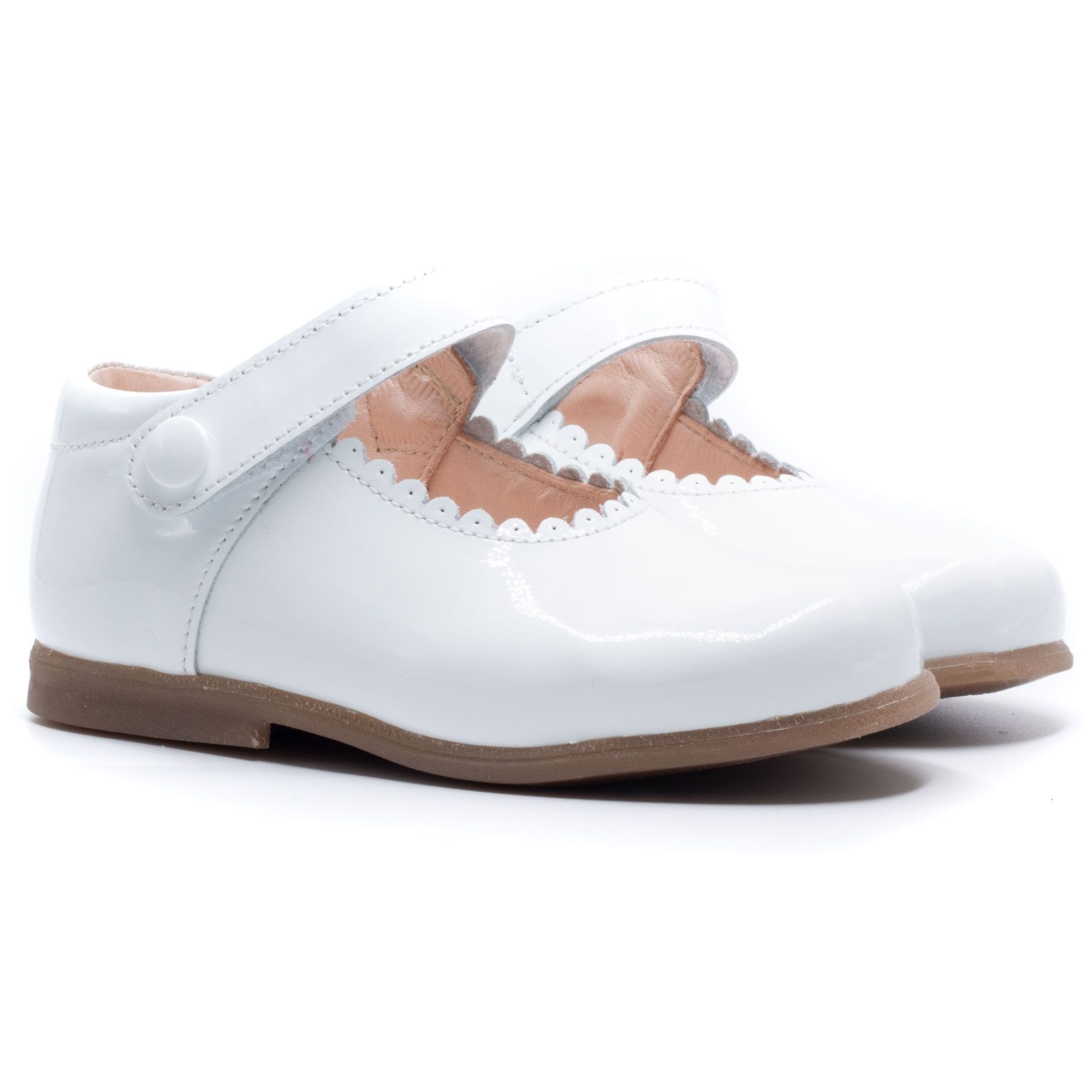 Chaussures bebe fille Boni & Sidonie Blanc