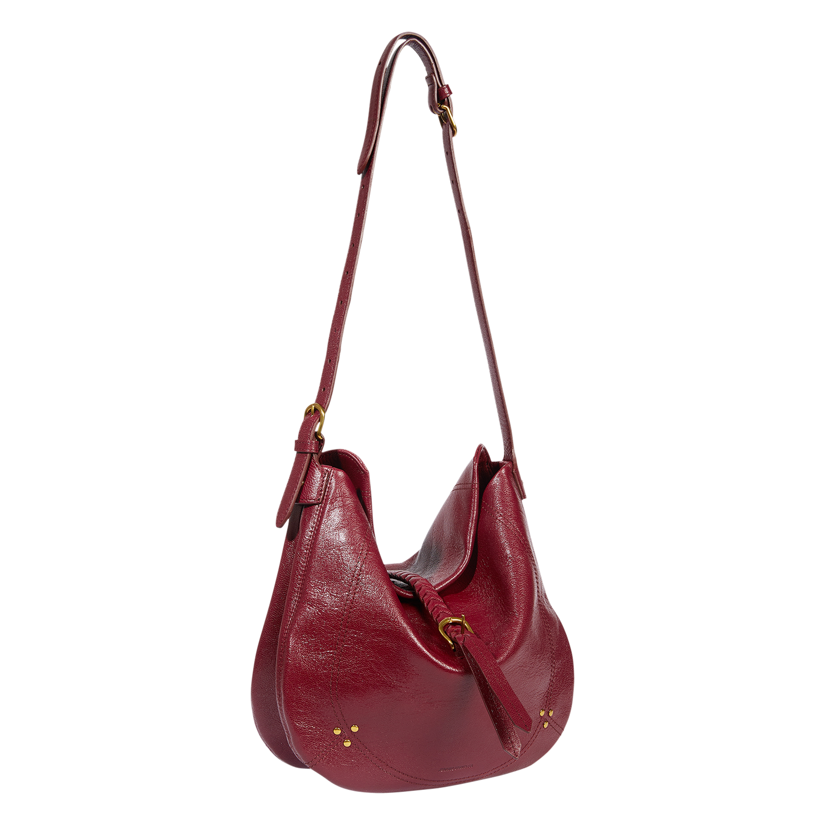Sac bandoulière en cuir JEROME DREYFUSS Rouge