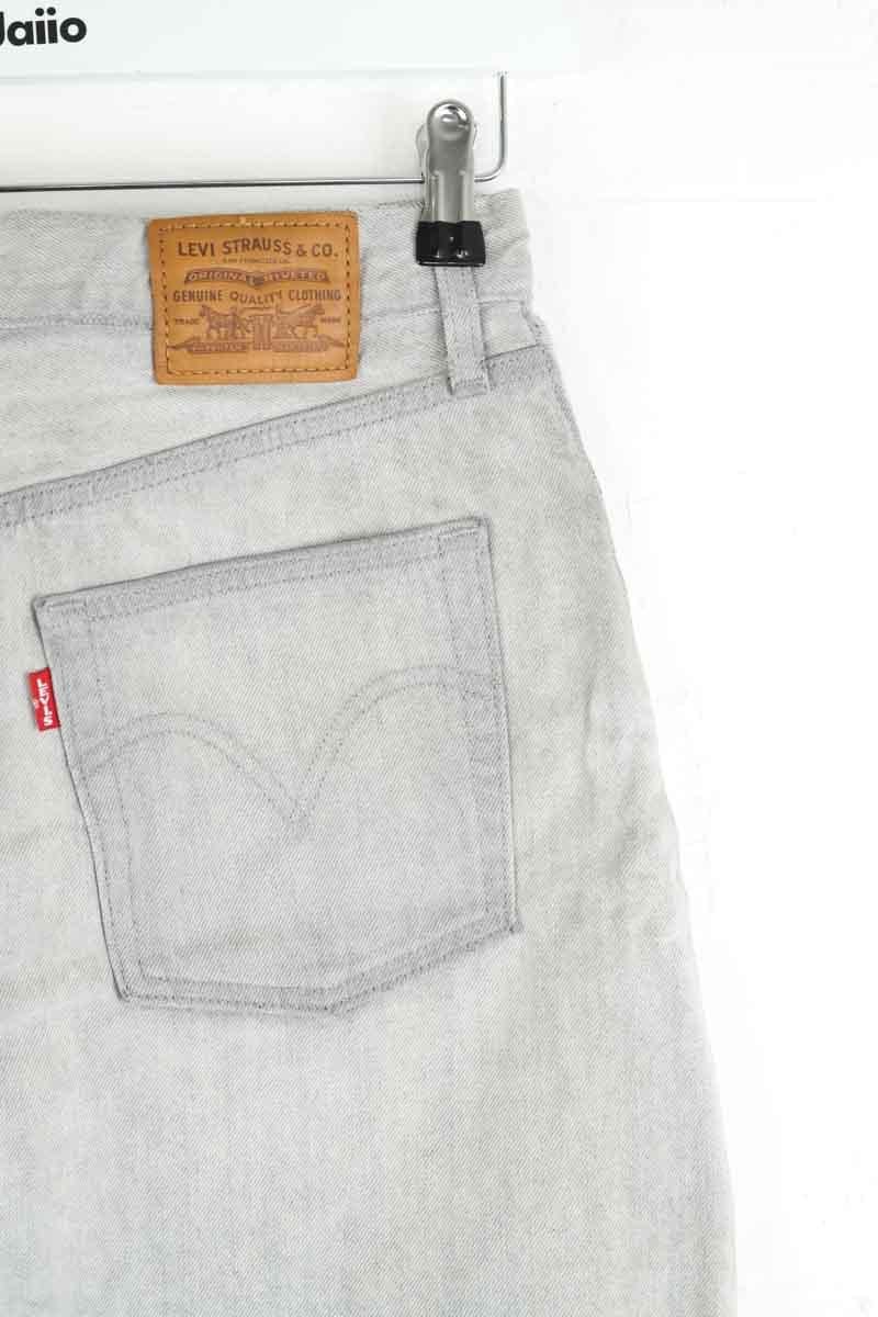 Cotton mini skirt LEVI'S - Seconde main Grey