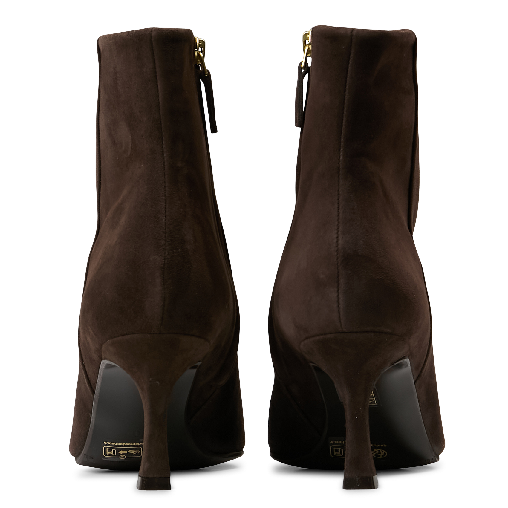 Stiefeletten aus Veloursleder BILLI BI Braun