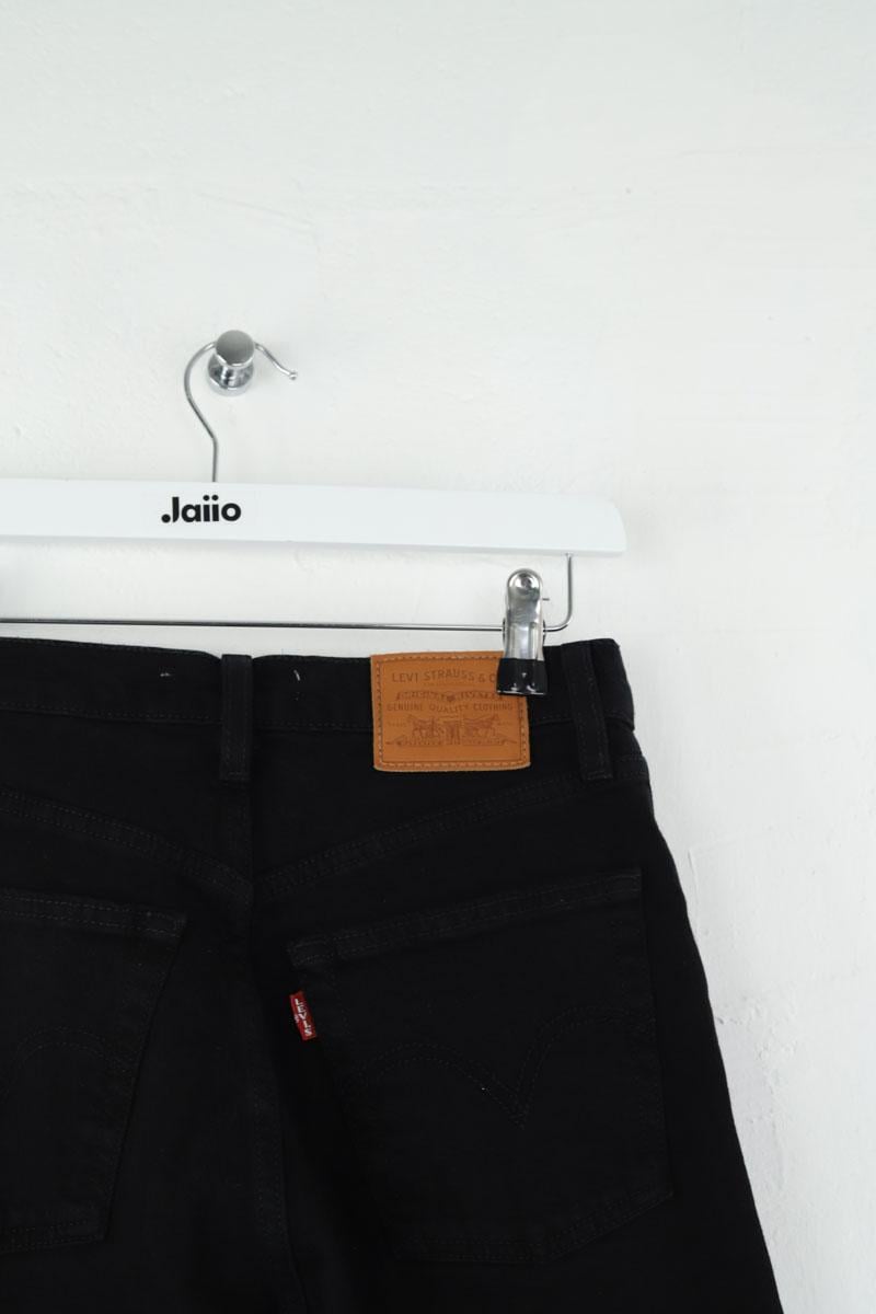 Cotton skinny jeans LEVI'S - Seconde main Black