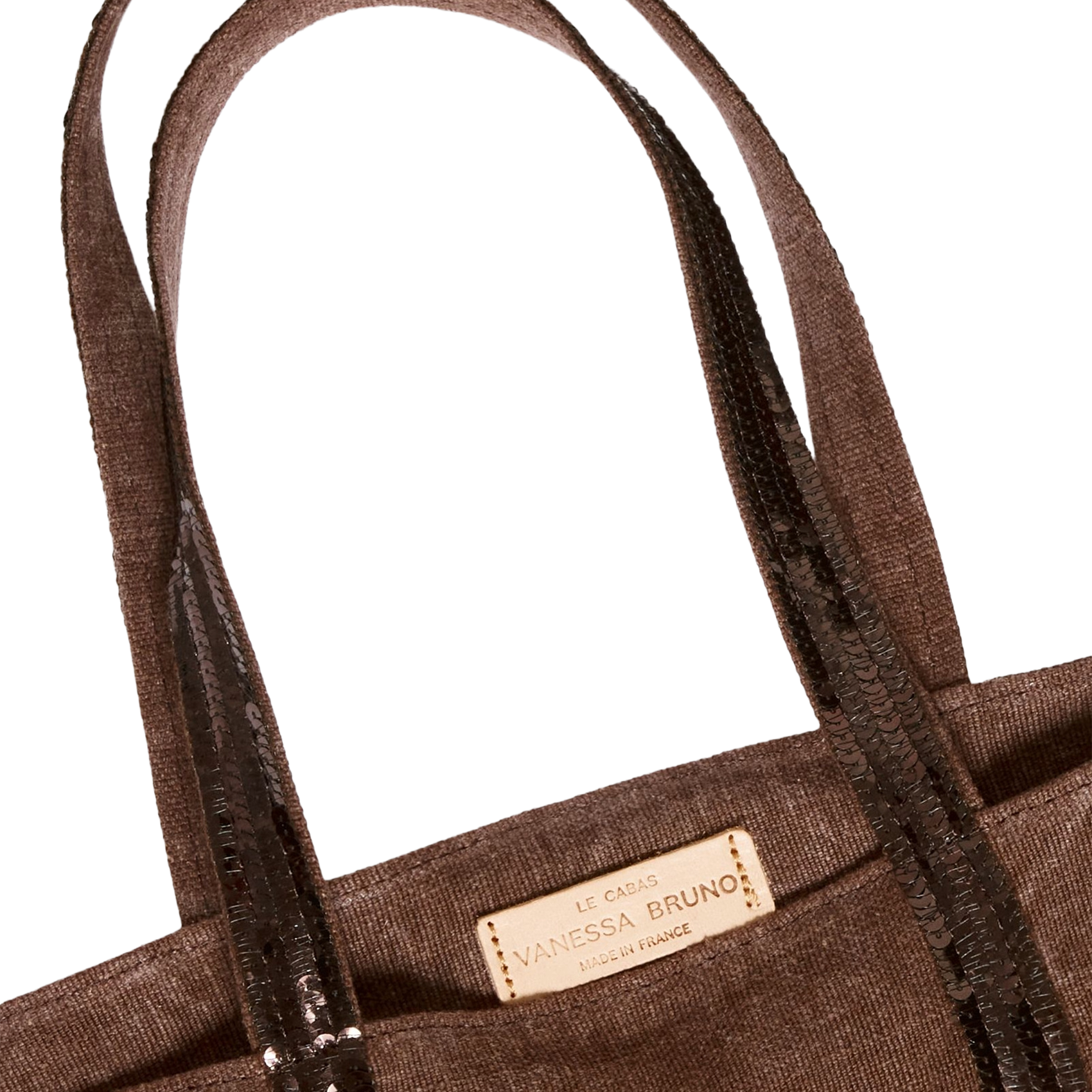 Cabas en lin VANESSA BRUNO Marron