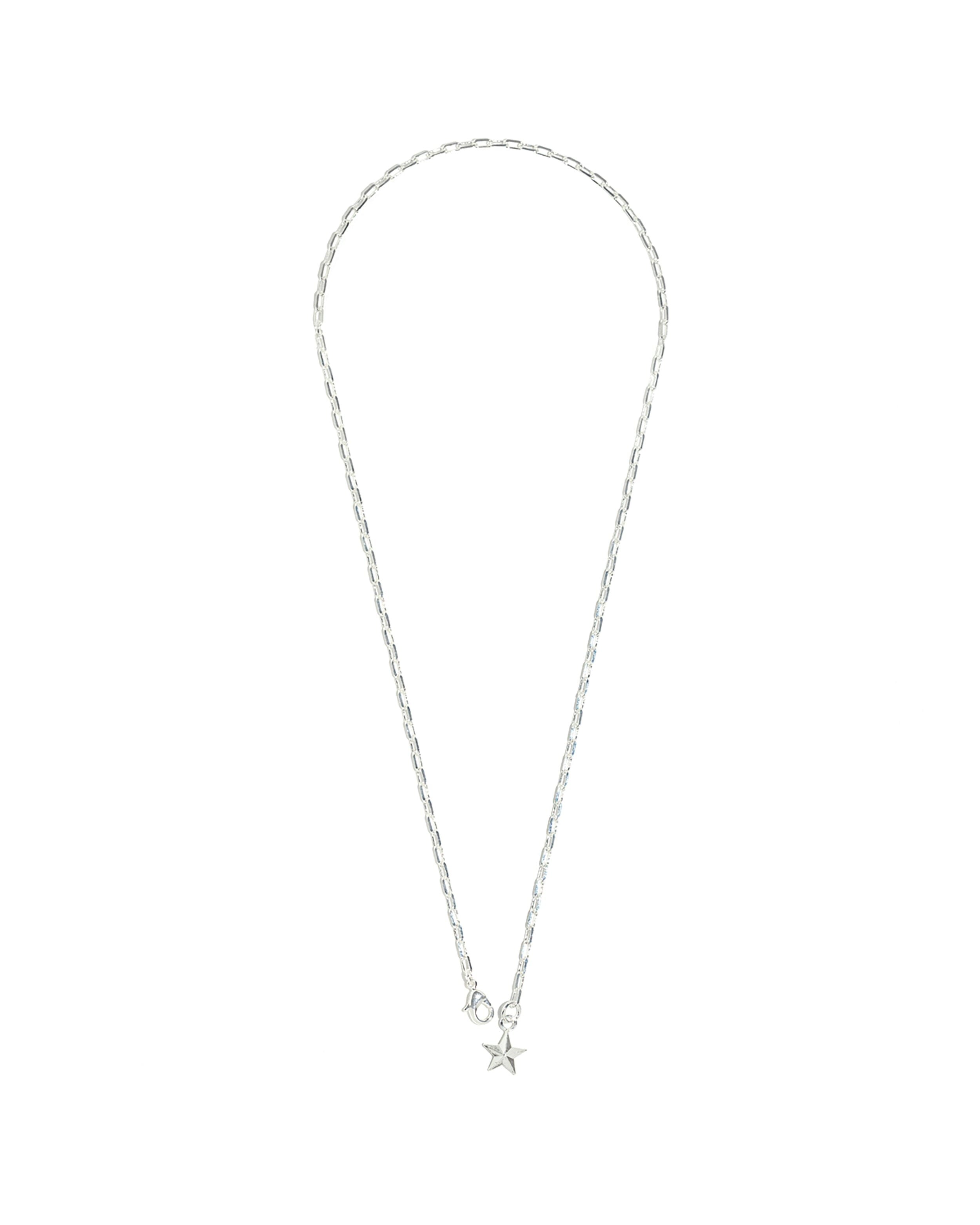 Silver-plated star necklace MONSIEUR SIMONE Silver