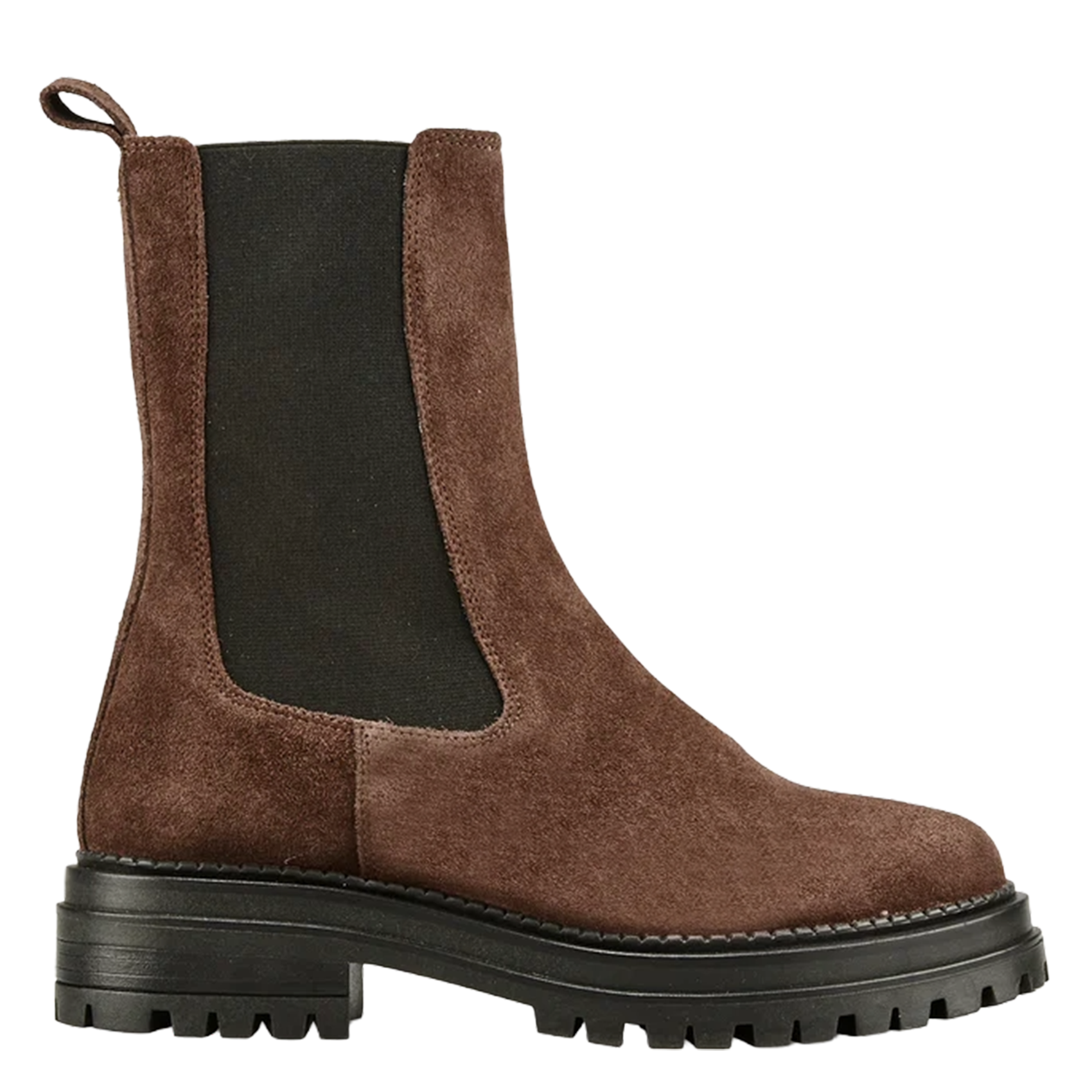 Suède enkellaarzen COSMOPARIS Brown