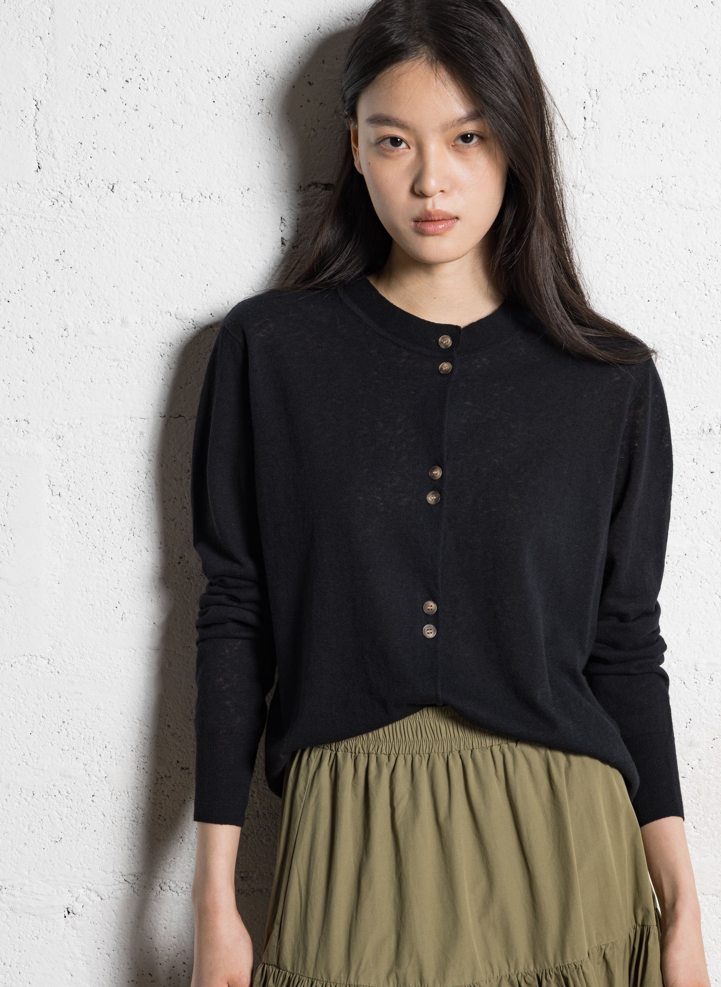 Rechte Mao-kraag vest JC SOPHIE