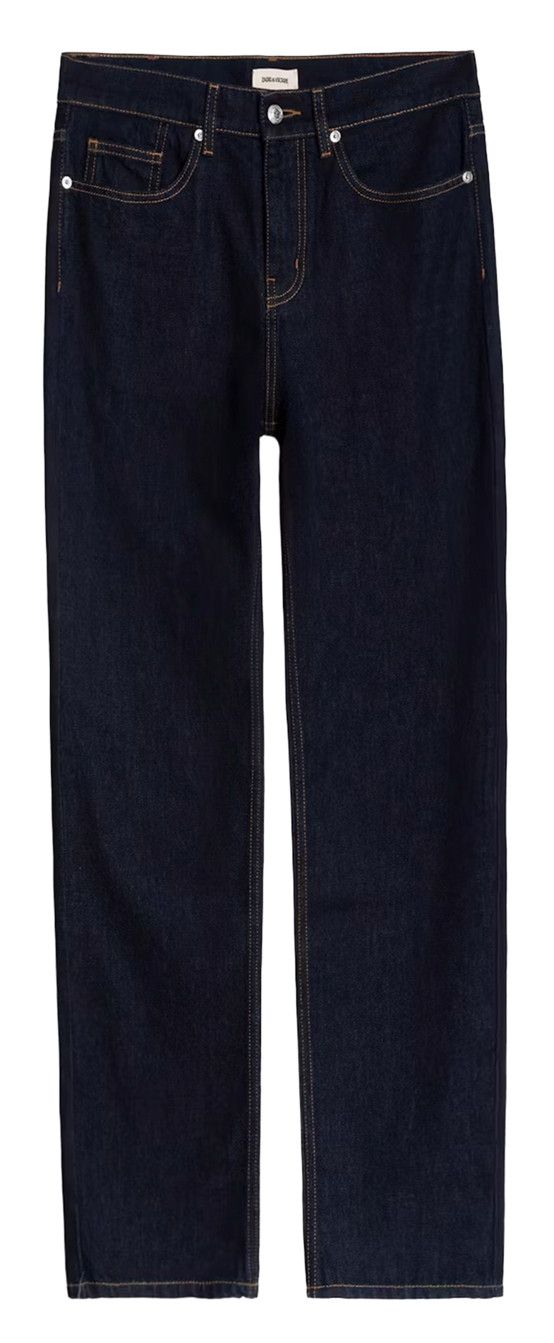 Gerade geschnittene Jeans aus Baumwoll-Mix ZADIG&amp;VOLTAIRE Schwarz