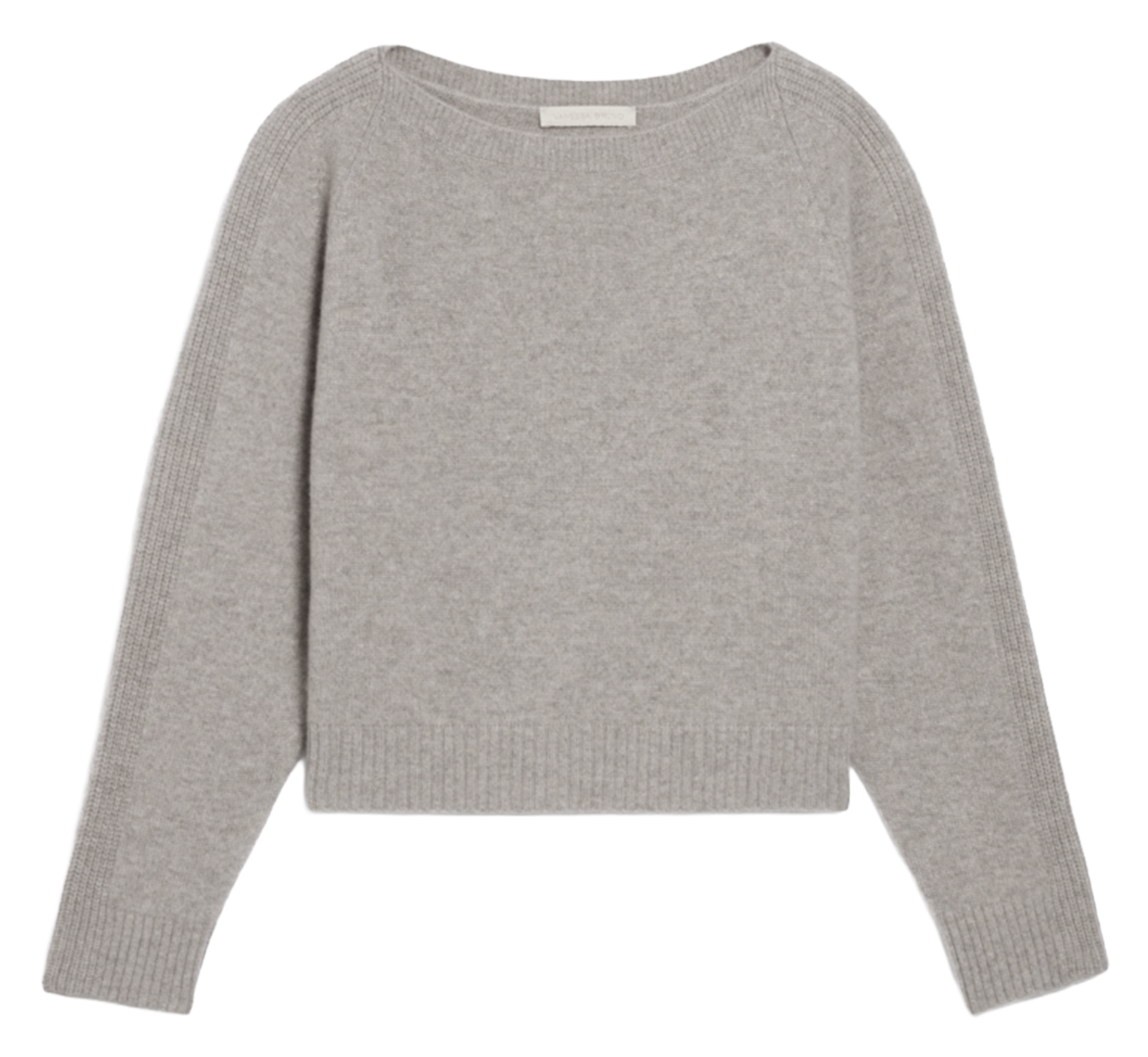 Pull col rond en cachemire VANESSA BRUNO Gris